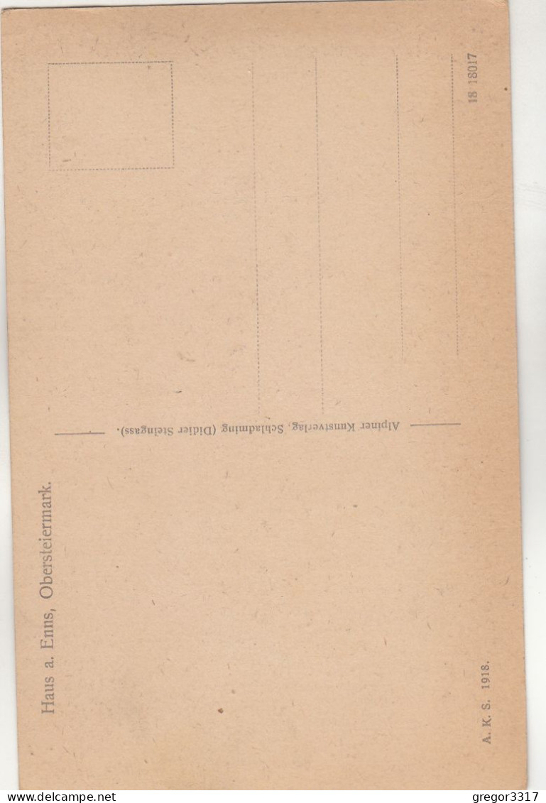 D6947) HAUS A. D. ENNS - Obersteiermark - Sehr Alt ! - Haus Im Ennstal