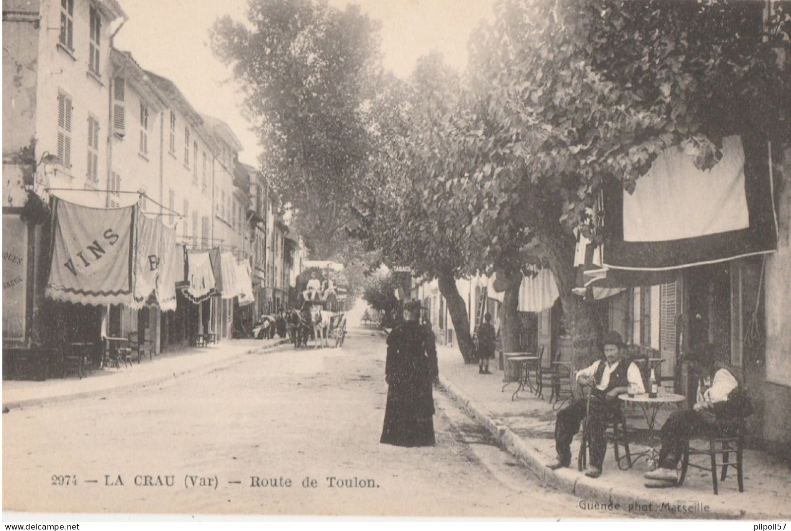 83 - LA CRAU - Route De Toulon - La Crau