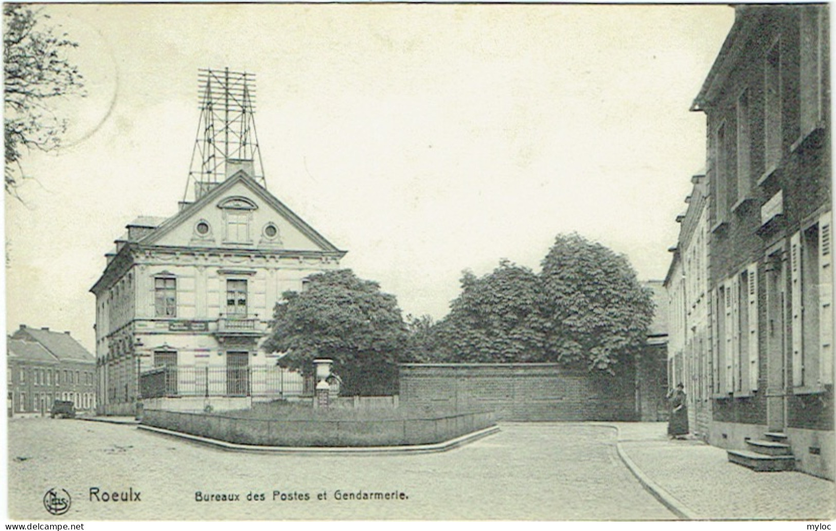 Roeulx. Bureaux Des Postes Et Gendarmerie. - Le Roeulx