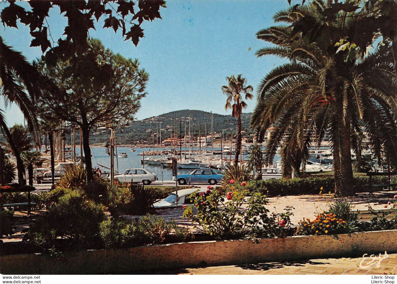 [83] Sainte-Maxime - Cpsm GF Échappée Sur Le Port - Automobiles  R16, DS - Turismo