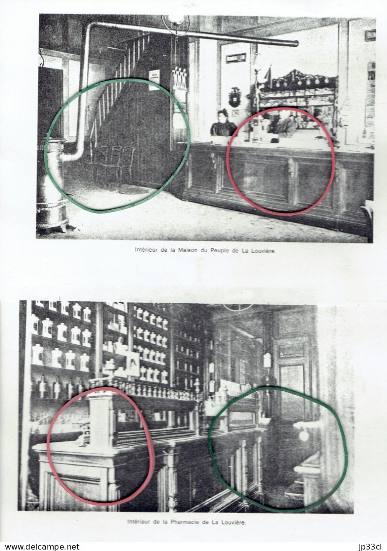 Dossier Sur La Société Coopérative "Le Progrès" De Jolimont (La Louvière) : Notice Explicative + 18 Photos - Documents Historiques