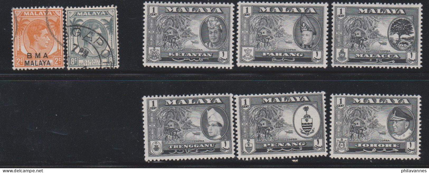 Petite Collection MALAYA,  (lot 2310/013) - Collections (sans Albums)