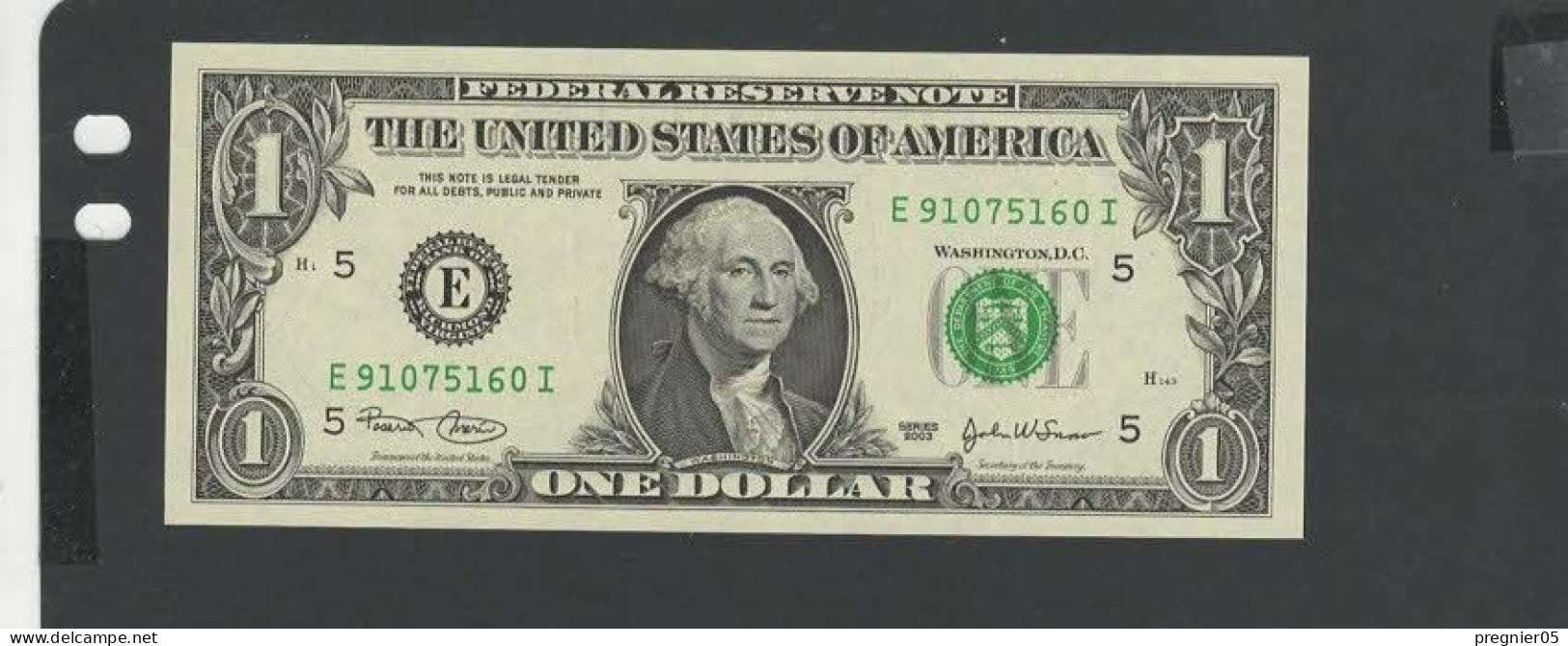 USA - Billet 1 Dollar 2003 NEUF/UNC P.515a § E 910 - Billetes De La Reserva Federal (1928-...)