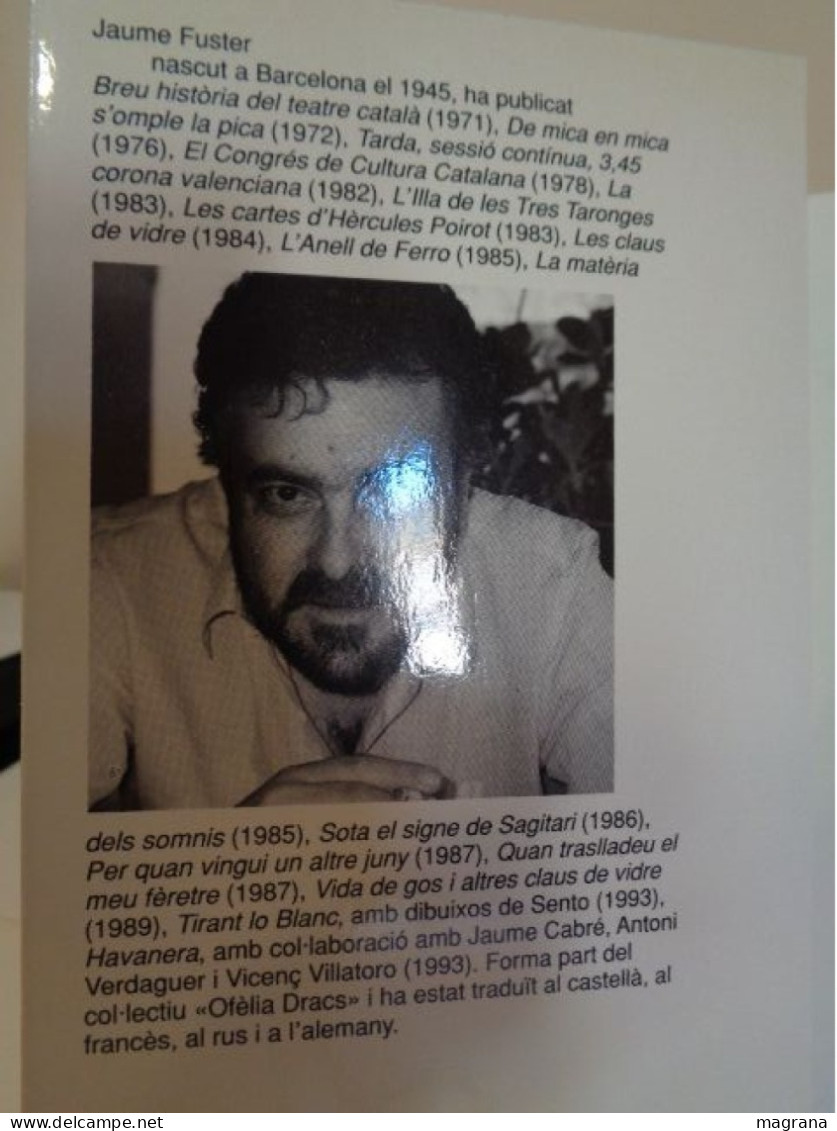 El Jardí De Les Palmeres. Jaume Fuster. Premi De Narrativa Ramon LLull. Caja De Madrid. Editorial Planeta 1994. 208 Pp - Romans