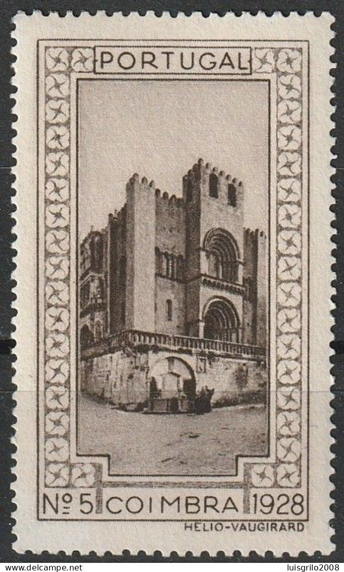 Vignette/ Vinheta, Portugal - 1928, Paisagens E Monumentos.Coimbra -||- MNG, Sans Gomme - Emissioni Locali