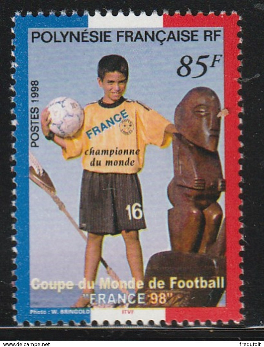 POLYNESIE - N° 571  ** (1998) Football - Neufs