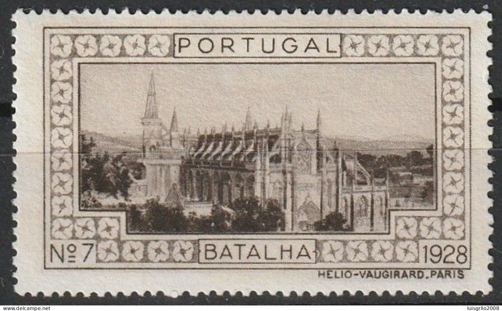 Vignette/ Vinheta, Portugal - 1928, Paisagens E Monumentos. Batalha -||- MNG, Sans Gomme - Emissioni Locali