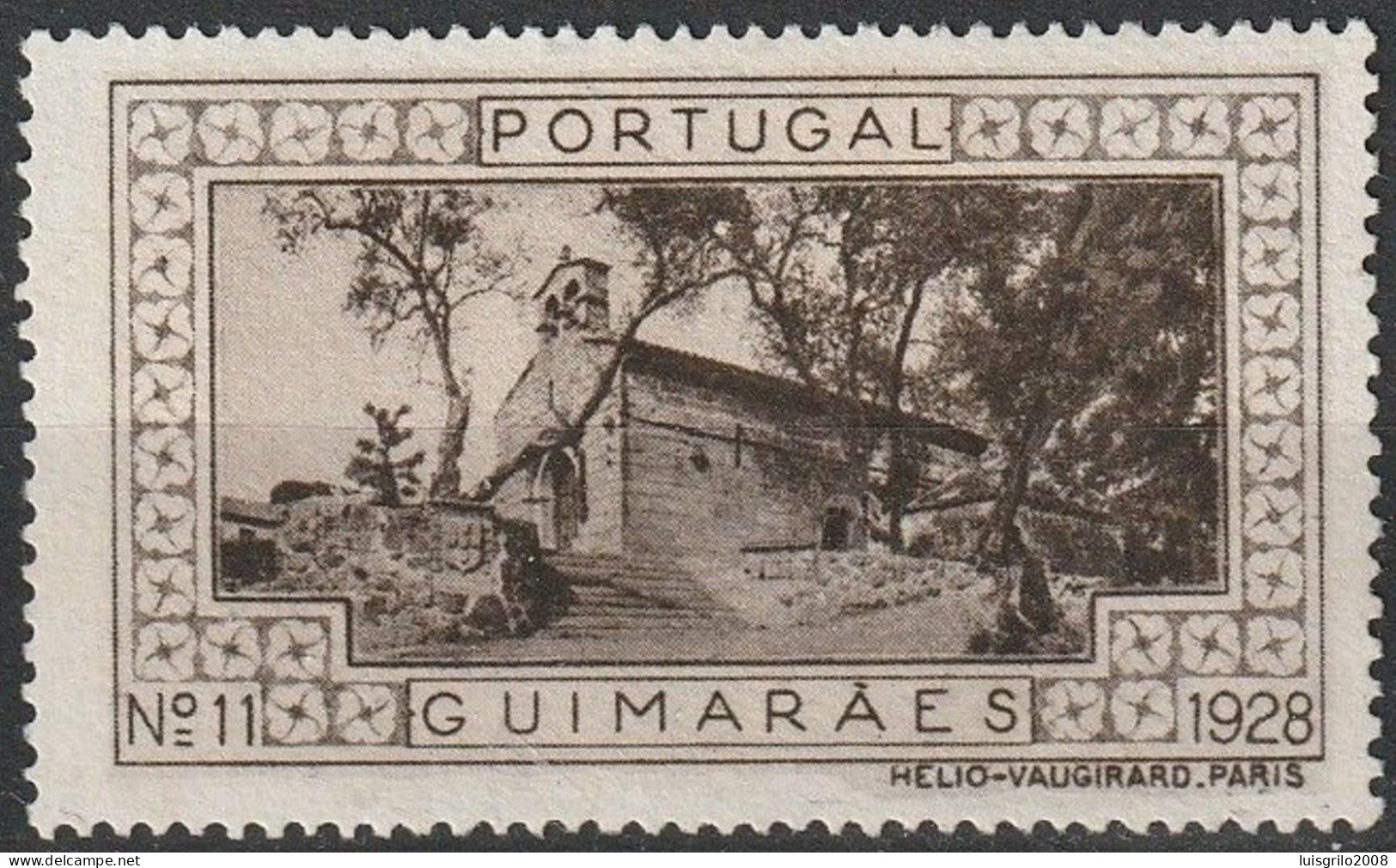 Vignette/ Vinheta, Portugal - 1928, Paisagens E Monumentos. Guimarães -||- MNG, Sans Gomme - Emissions Locales