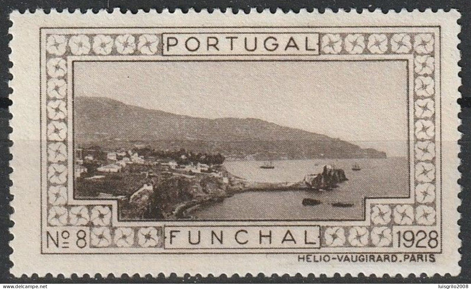 Vignette/ Vinheta, Portugal - 1928, Paisagens E Monumentos. Funchal -||- MNG, Sans Gomme - Emisiones Locales