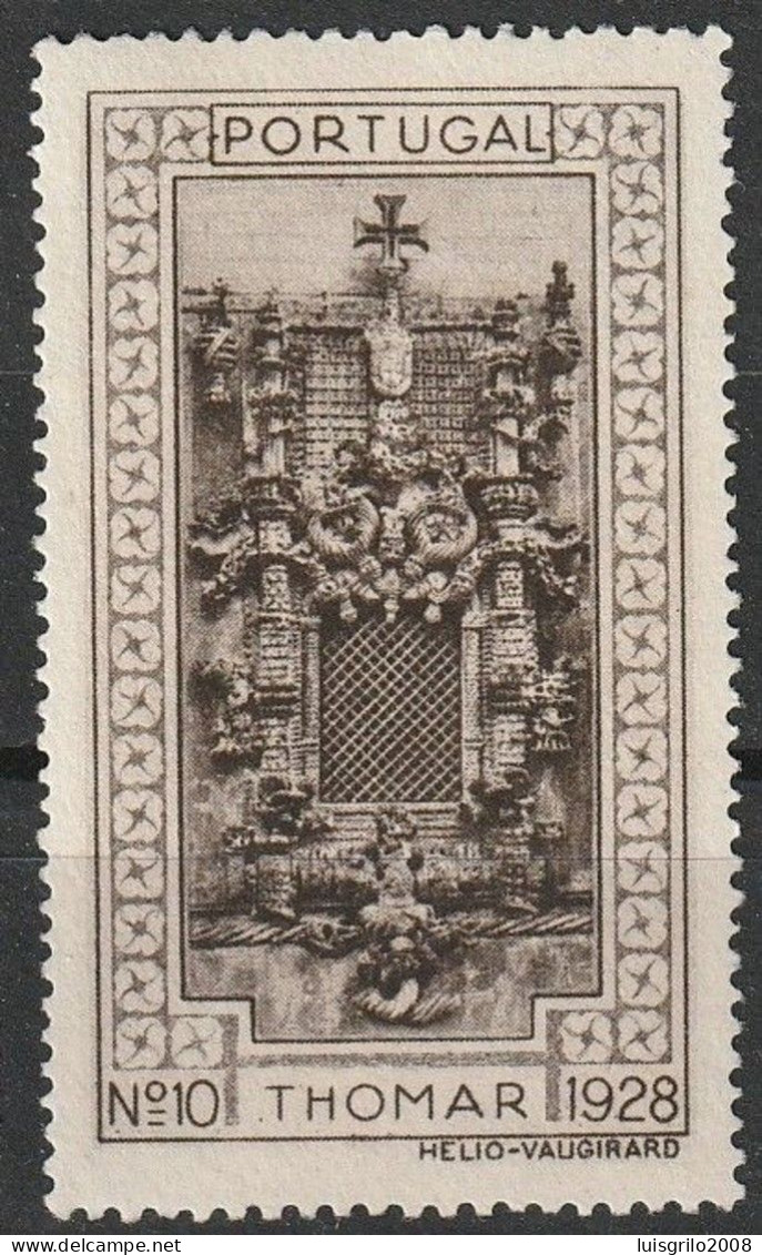 Vignette/ Vinheta, Portugal - 1928, Paisagens E Monumentos. Thomar -||- MNG, Sans Gomme - Local Post Stamps