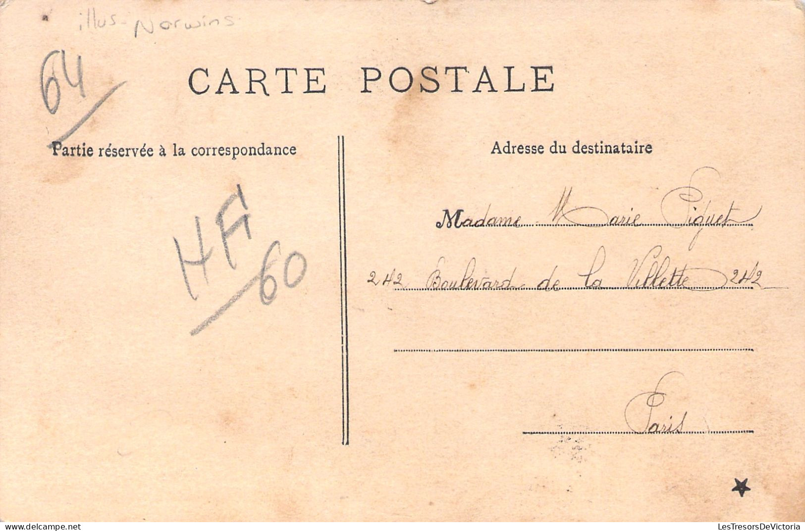 Illustrateur - Norwins - Faut Il Avancer La Voiture De Madame - Humour - Carte Postale Ancienne - - Norwins