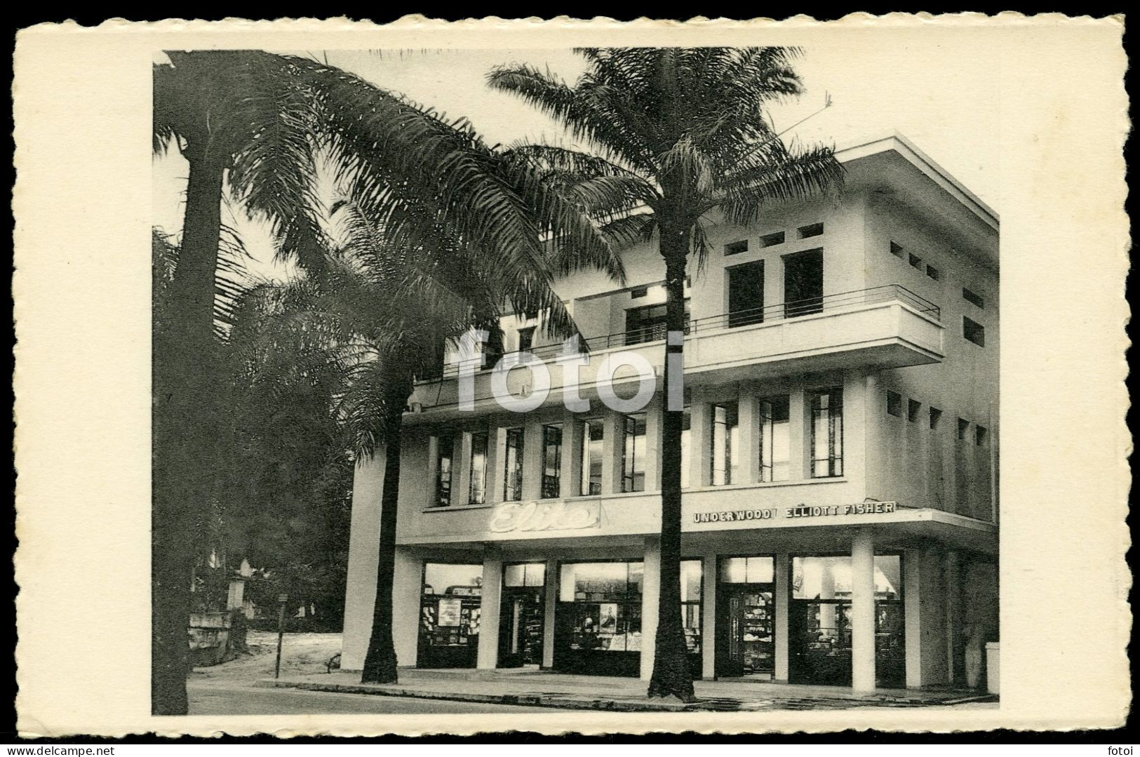 OLD PHOTO POSTCARD  LEOPOLDVILLE CONGO ZAIRE  AFRICA - Kinshasa - Léopoldville