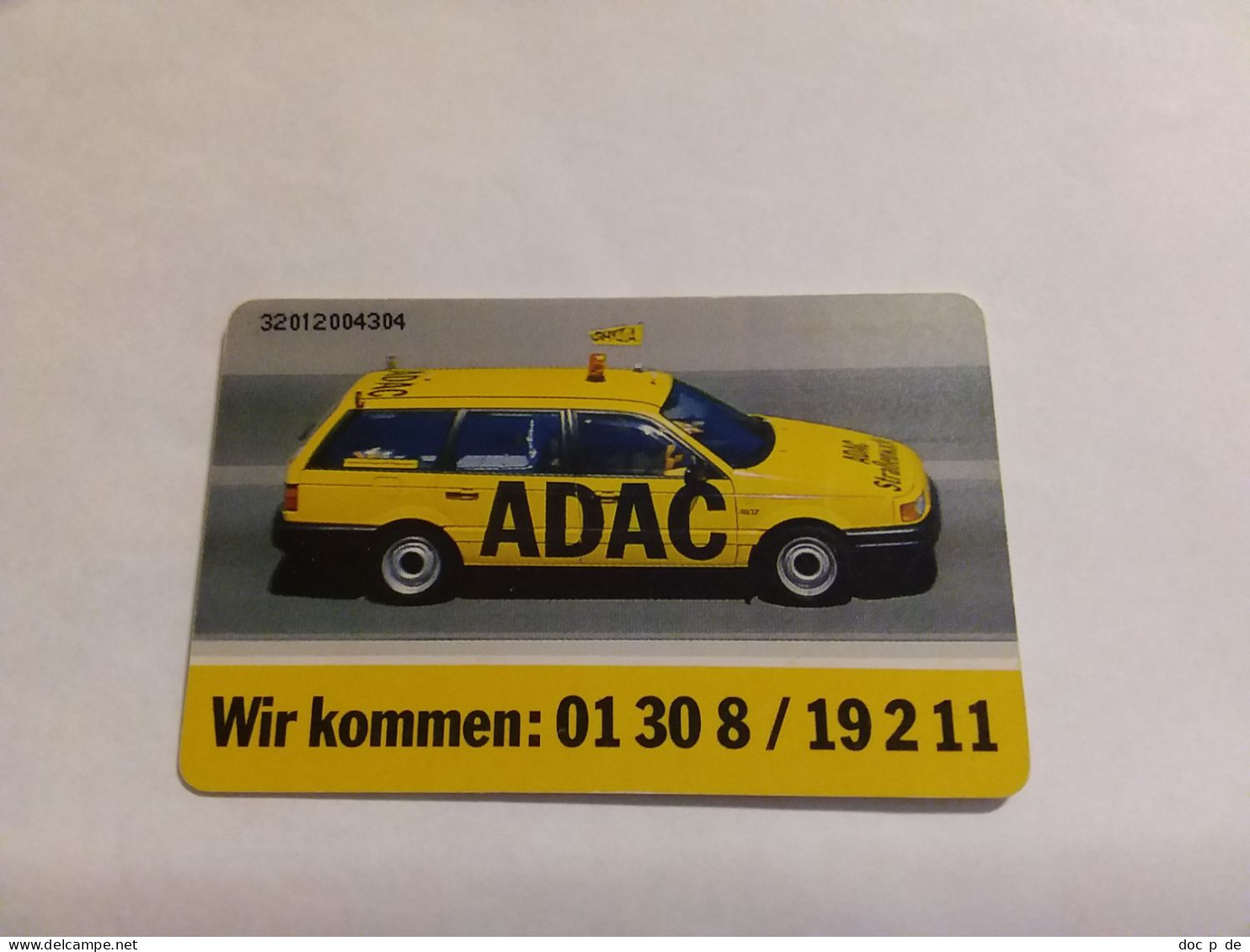 Germany - S 29B/91 - ADAC Car - Auto - S-Series: Schalterserie Mit Fremdfirmenreklame