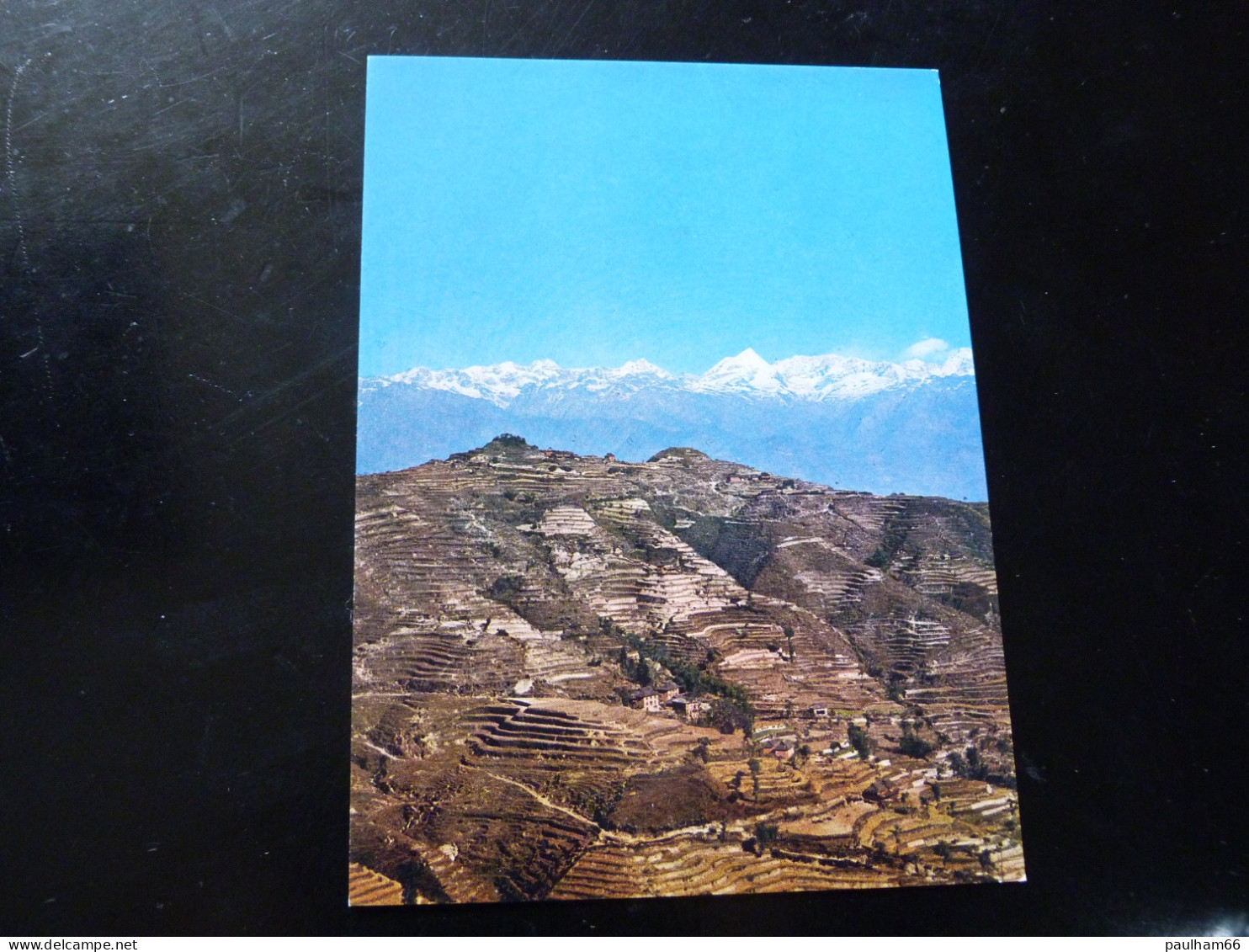 VIEW OF HIMALAYAS FROM NAGARKOT - Népal