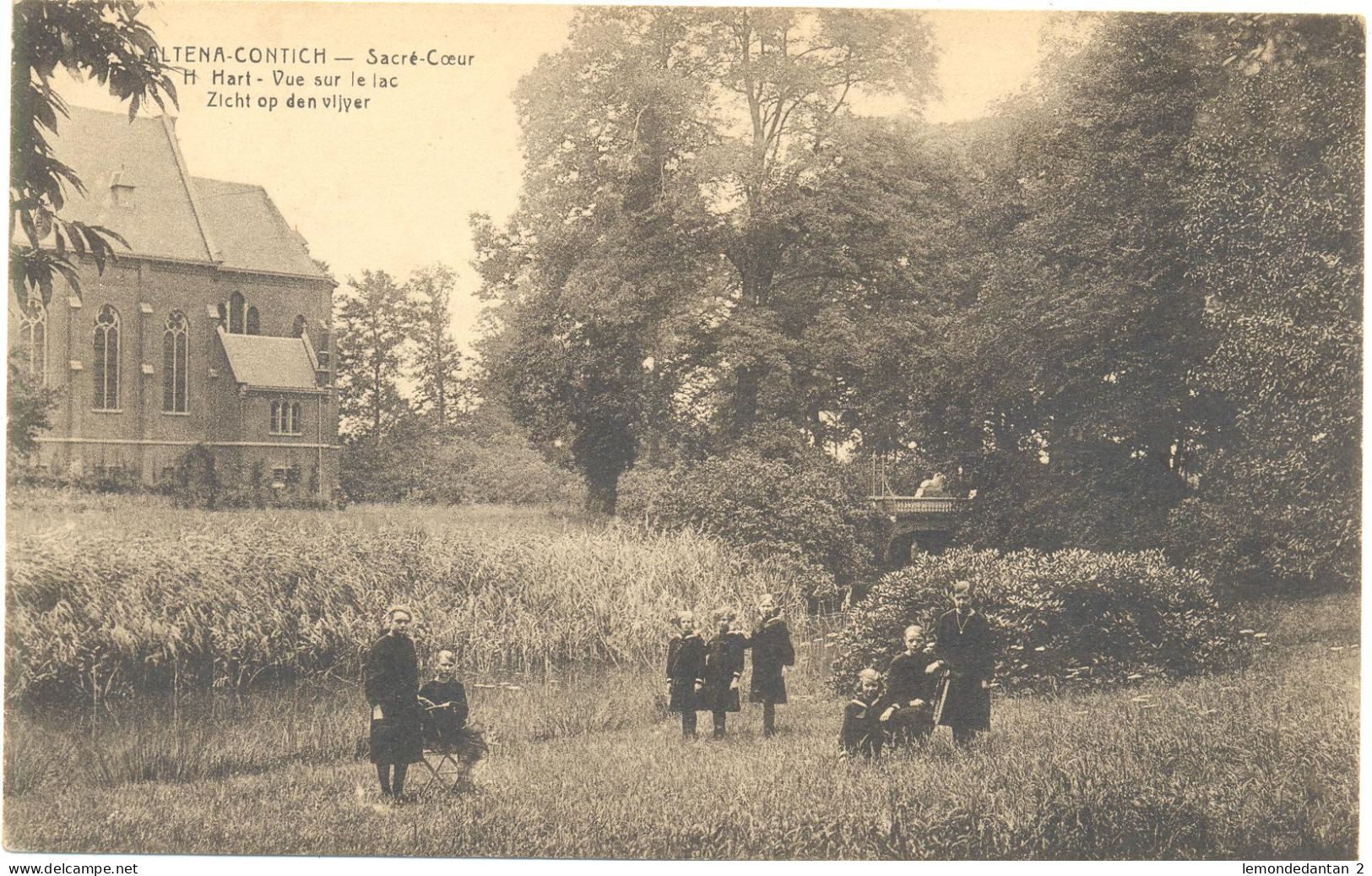 Kontich - Contich - Sacre Coeur - Vue Sur Le Lac - H. Hart - Zicht Op De Vijver - Kontich