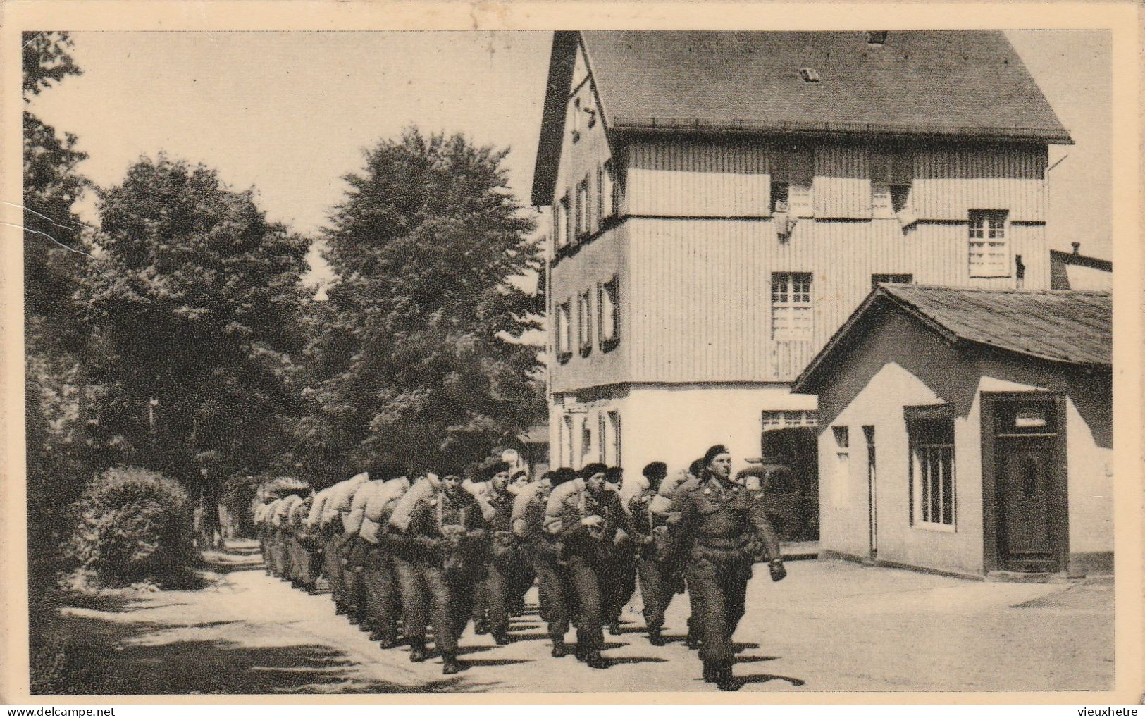 ELSENBORN CAMP LAGER  TRUPPENUBUNGSPLATZ MILITARIA  ARMEE SOLDATEN - Elsenborn (camp)