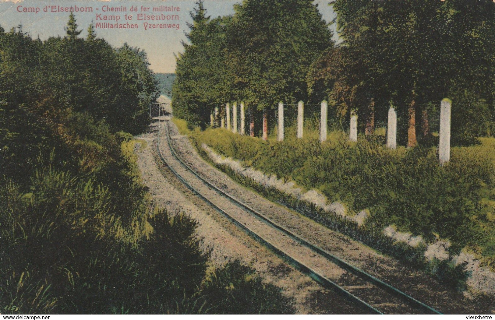 ELSENBORN CAMP LAGER  TRUPPENUBUNGSPLATZ MILITARIA  ARMEE SOLDATEN - Elsenborn (camp)