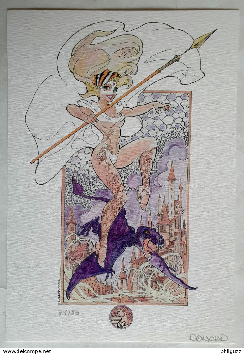 EX-LIBRIS DANARD - MARLYSA Couleur N° SIGNE - 31-50 (6) - Illustrators D - F