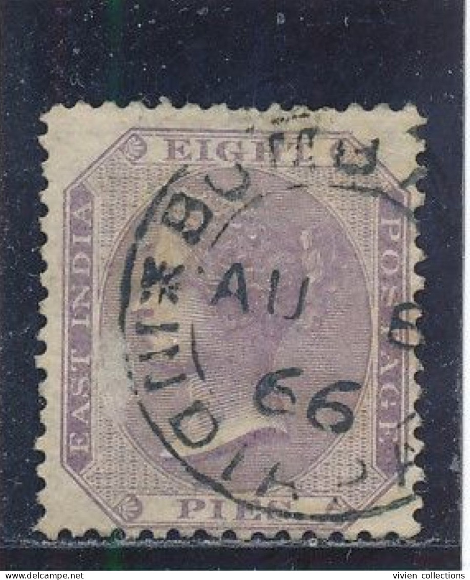 Compagnie Des Indes - Inde Anglaise N° 10 Oblitéré Bombay 8/8/66 - 1854 Britse Indische Compagnie