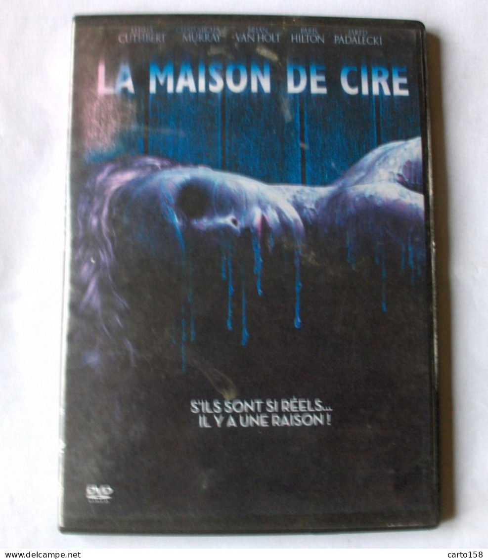 DVD - LA MAISON DE CIRE   Très Bon état - Horreur