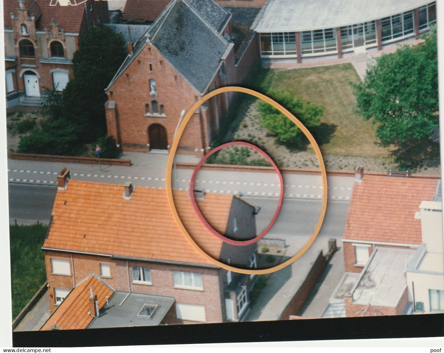 Luchtfoto Grobbendonk : Schransstraat / Kapel Van Het Rustoord Sint-Maria-Magdalene - Grobbendonk