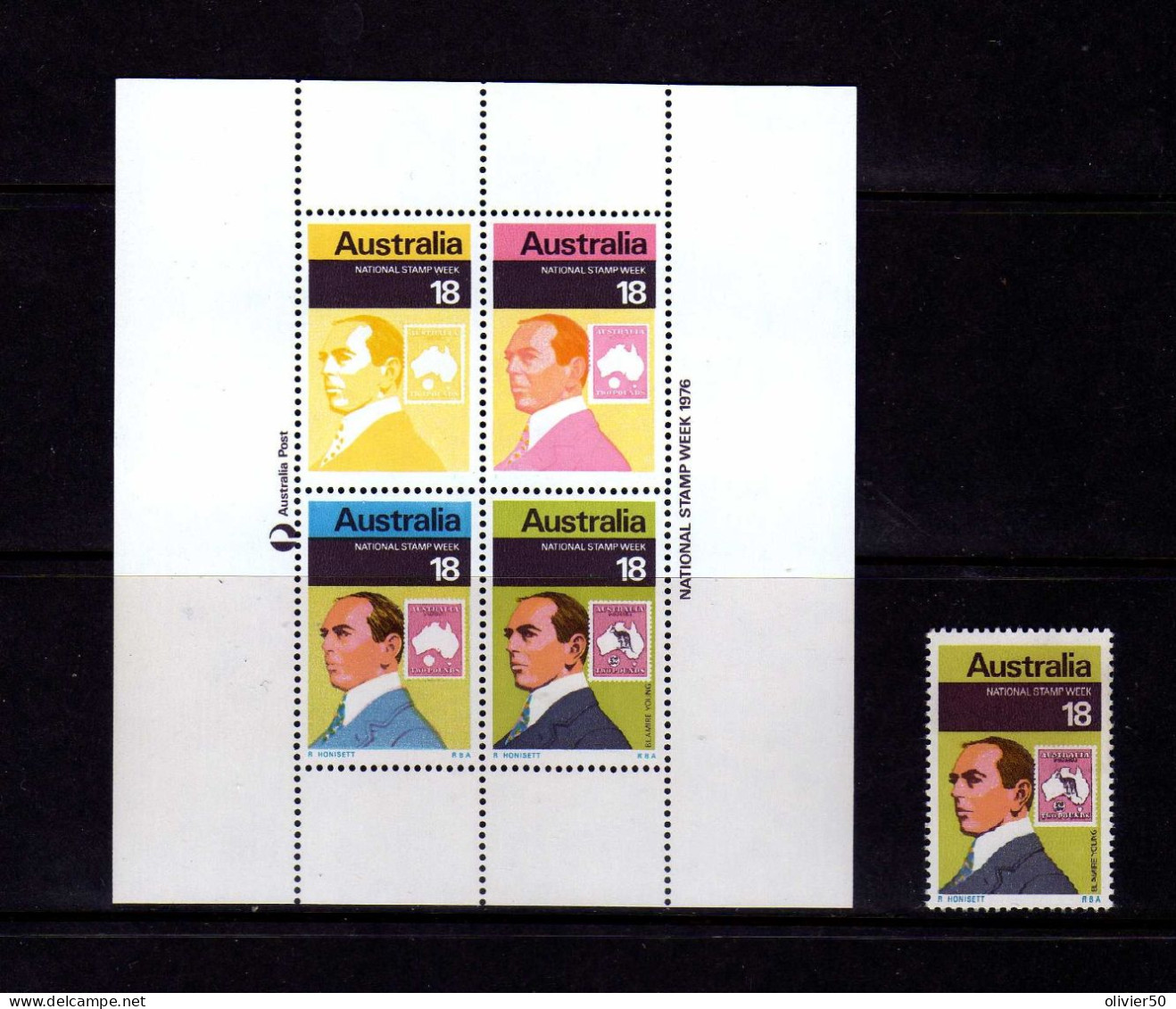 Australie - 1976 - BF -Semaine Du Timbre - Neufs** - MNH - Blocks & Sheetlets