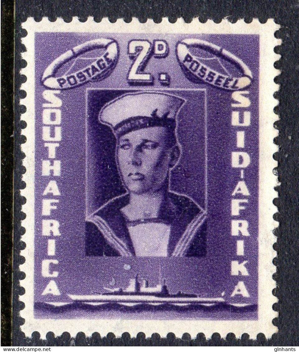 SOUTH AFRICA - 1941 SAILOR 2d STAMP FINE MNH ** SG 96 - Unused Stamps