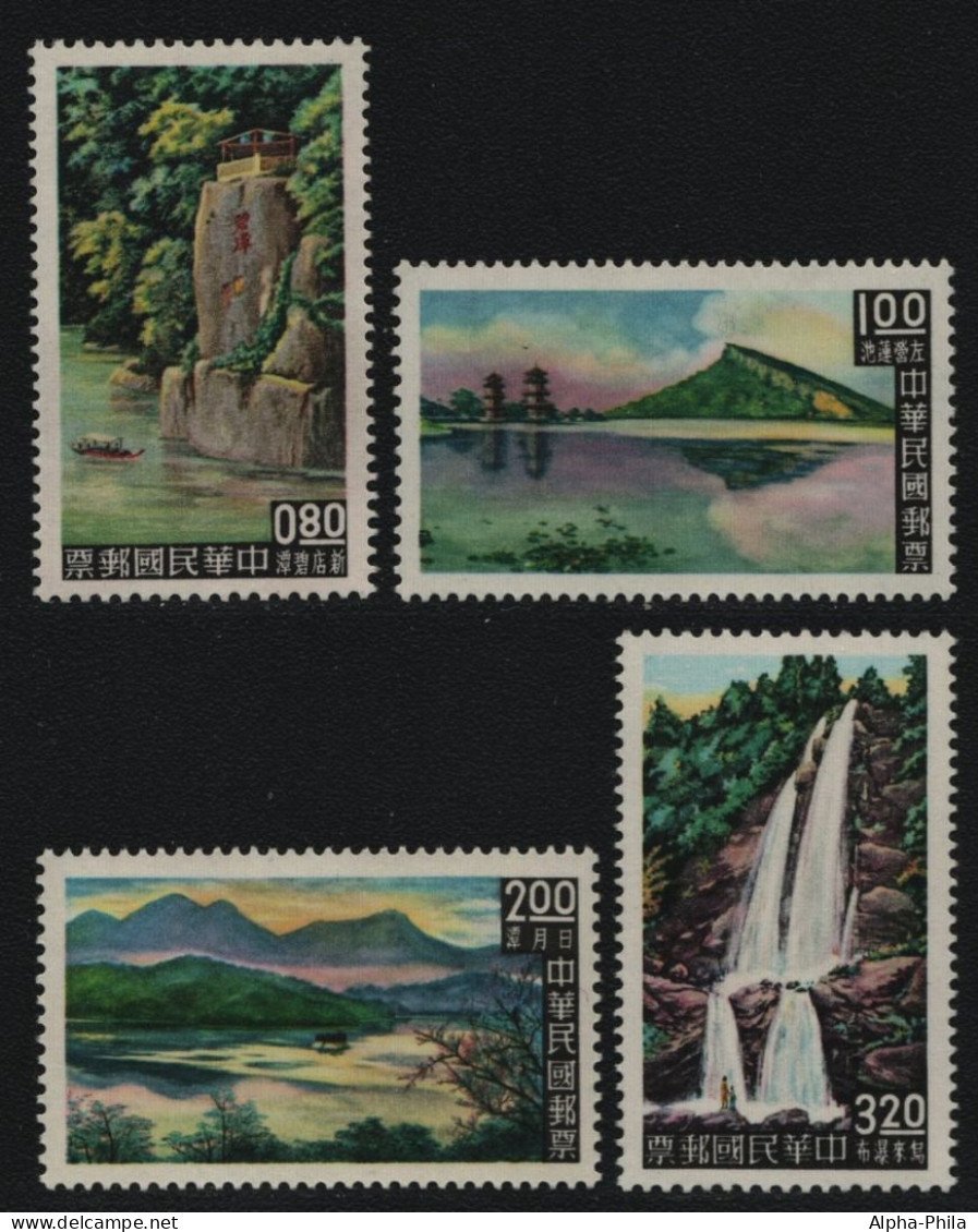 Taiwan 1961 - Mi-Nr. 423-426 ** - MNH - Natur - Landschaften - Ongebruikt