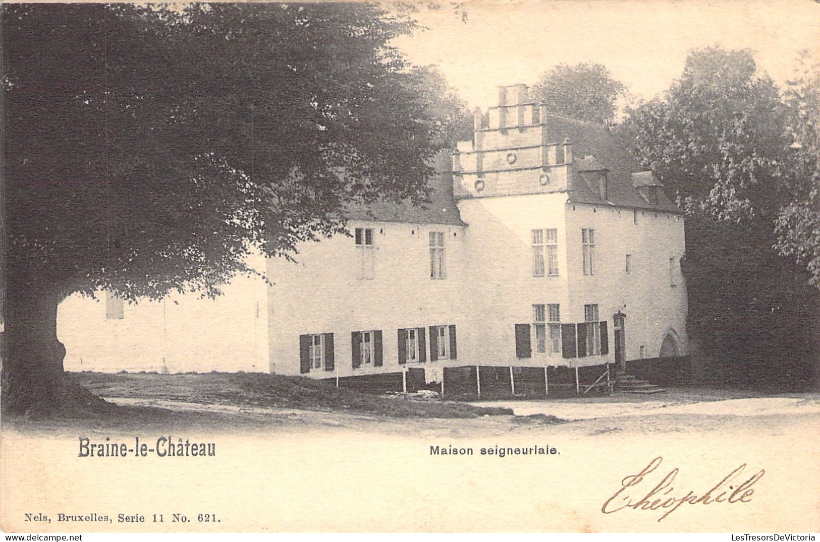 BELGIQUE - Braine Le Chateau - Maison Seigneuriale - Nels  - Carte Postale Ancienne - - Kasteelbrakel