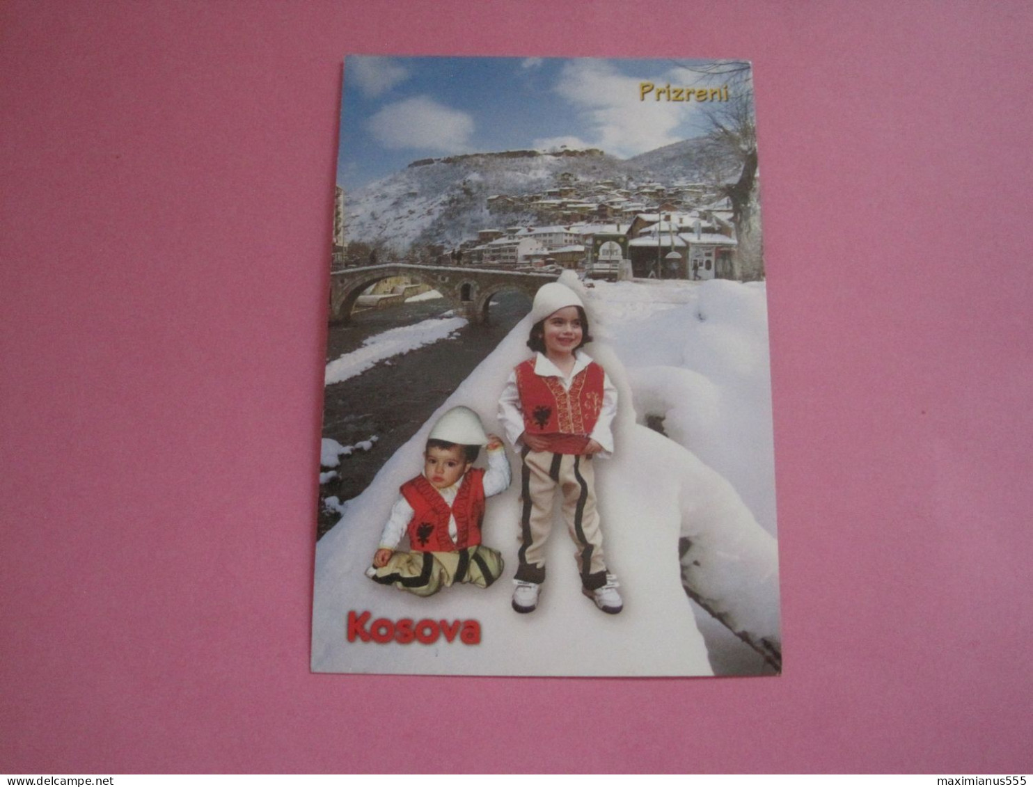 Kosovo Postcard Sent From Prizren To Durres Albania 2017 (2) - Kosovo