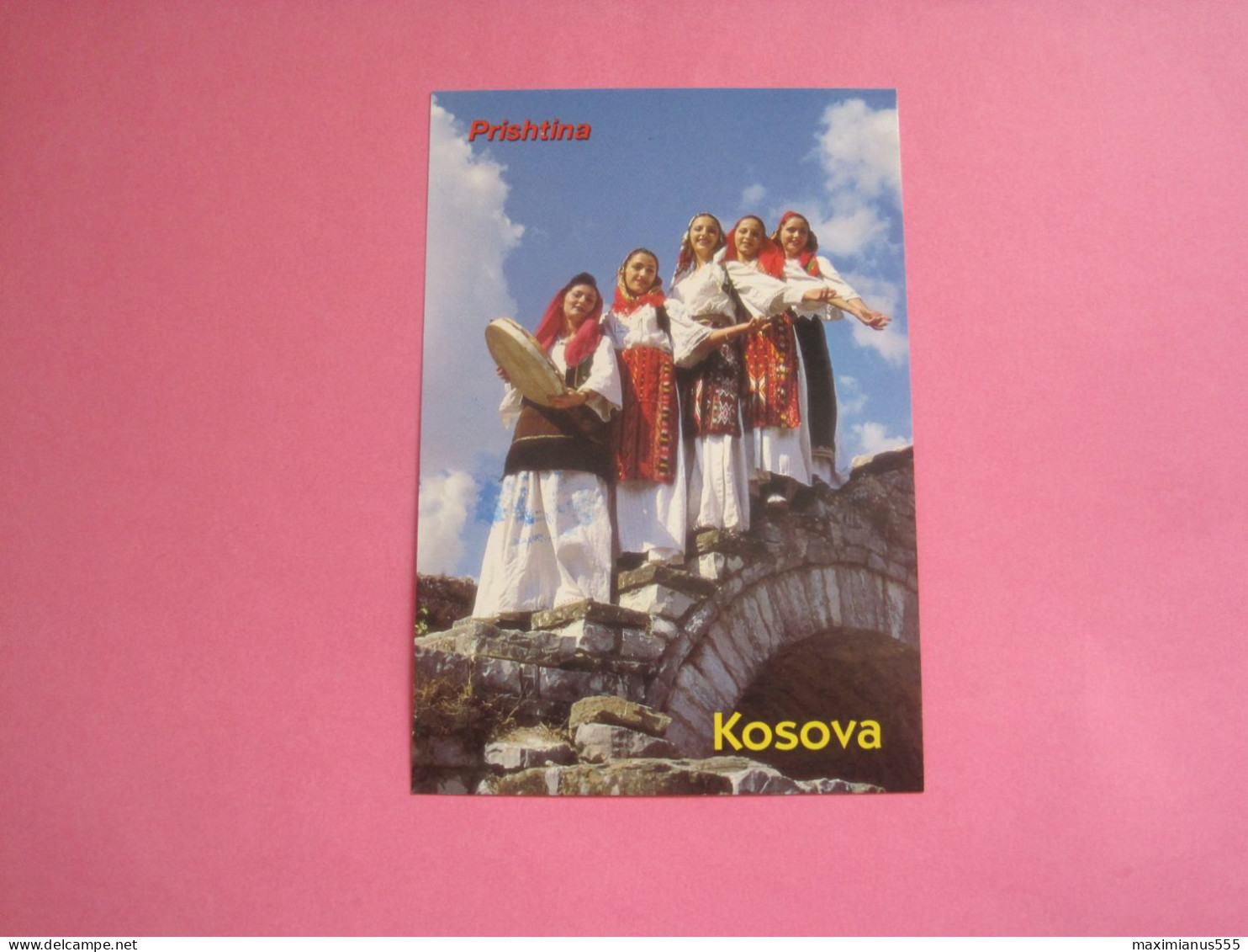 Kosovo Postcard Sent From Korish To Elbasan Albania 2019 (2) - Kosovo