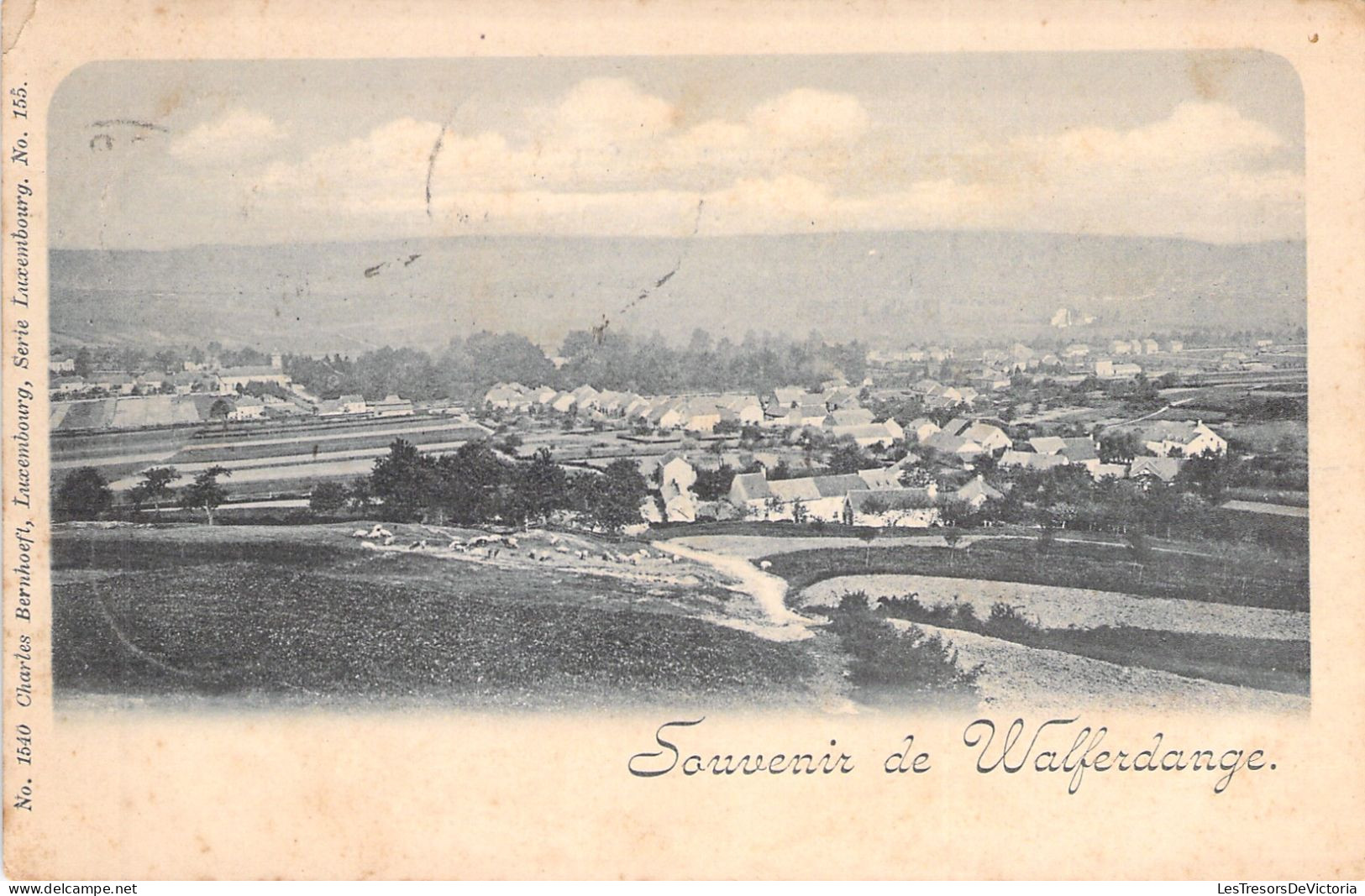 LUXEMBOURG - Souvenir De Walferdange - Circulé En 1900 - Carte Postale Ancienne - - Sonstige & Ohne Zuordnung