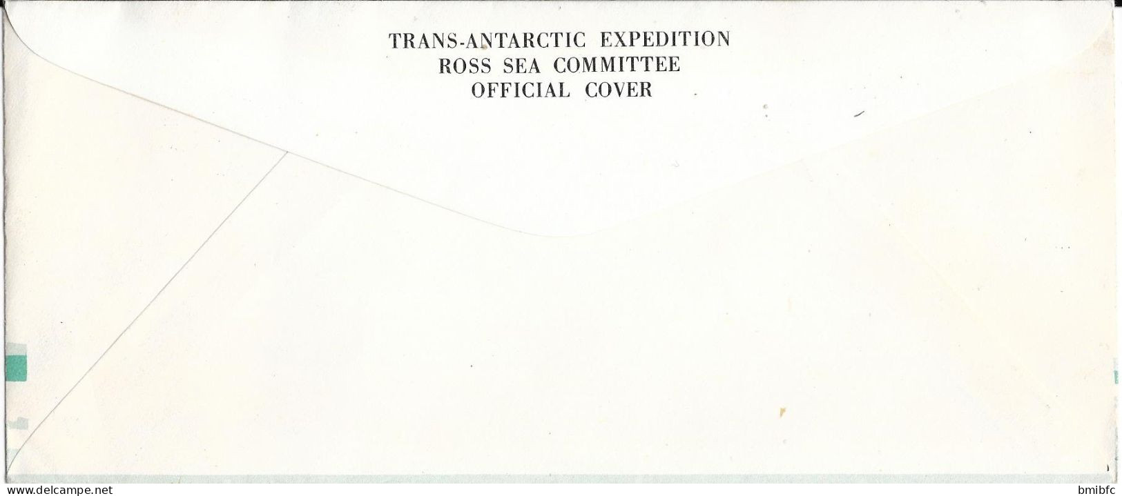 COMMEMORATING THE FIRST TRANS-ANTARTIC CROSSING 1957-8 - Storia Postale