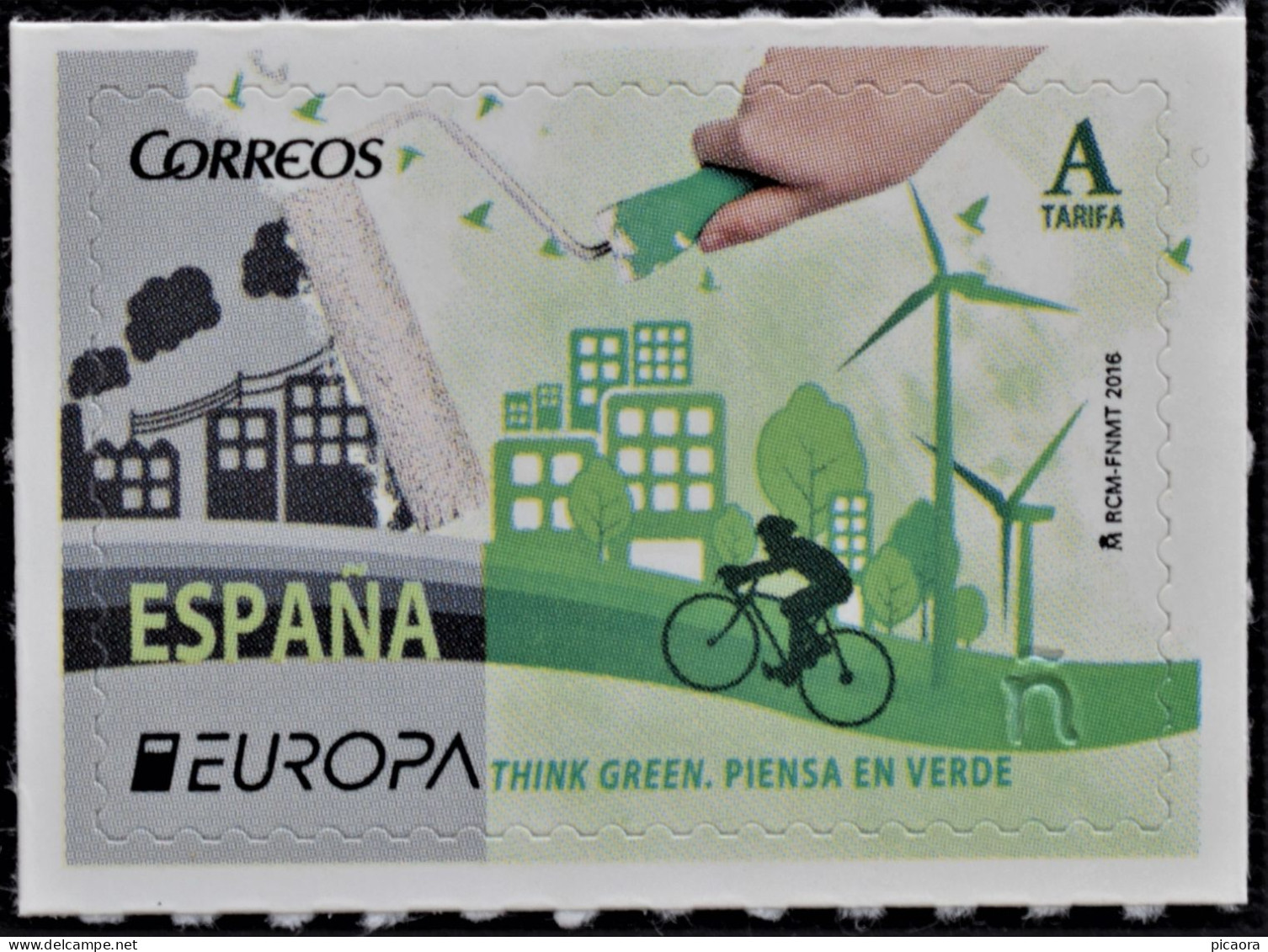 España Spain EUROPA CEPT 2016 Piensa En Verde   Mi 5067  Yv 4772  Edi 5055 Nuevo New MNH ** - 2014