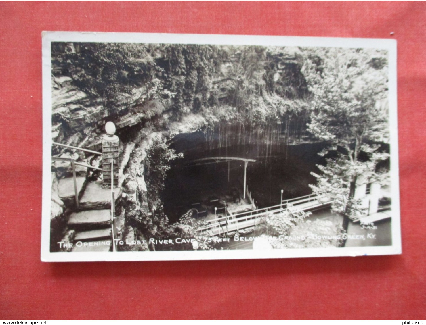 RPPC Opening To  The Lost River Cave.    Bowling Green  Kentucky > Bowling Green  Ref 6229 - Bowling Green