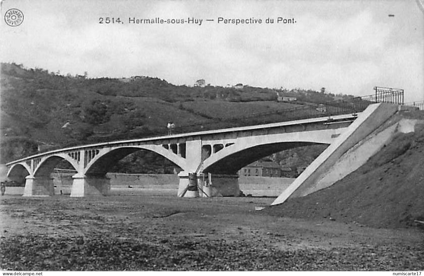 Cpa HERMALLE SOUS HUY - Perspective Du Pont - Engis