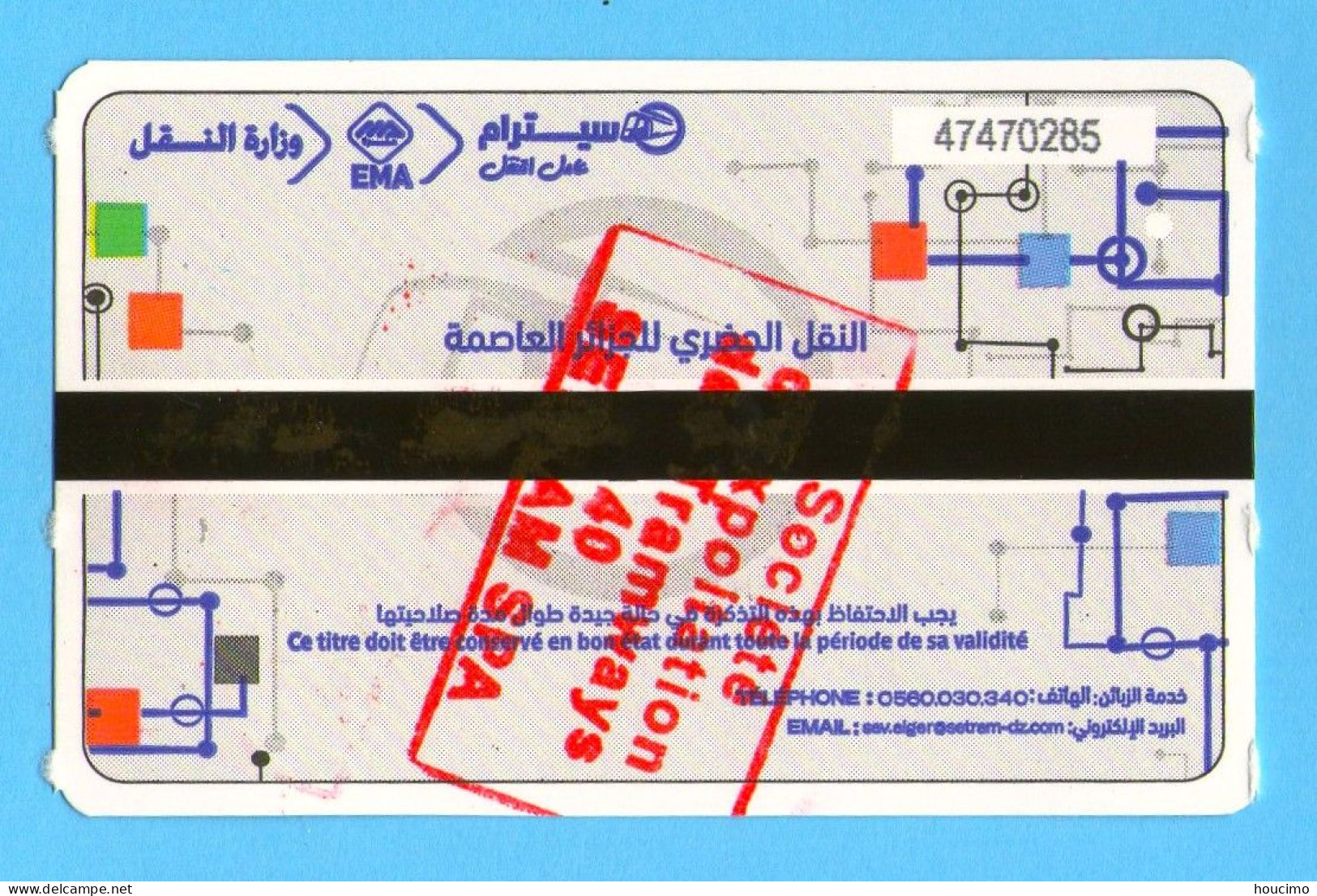 Ticket De Tram - Monde