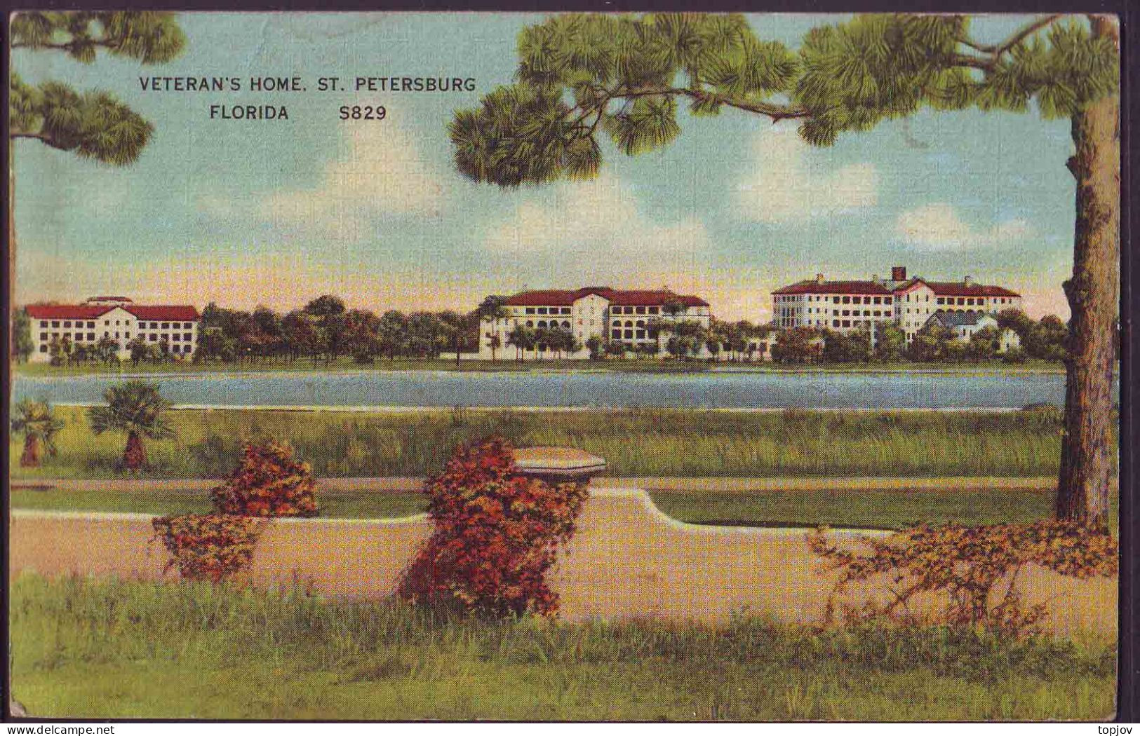 USA - TAMPA  ST. PETERSBURG  VETERANS HOME - 1942 - St Petersburg