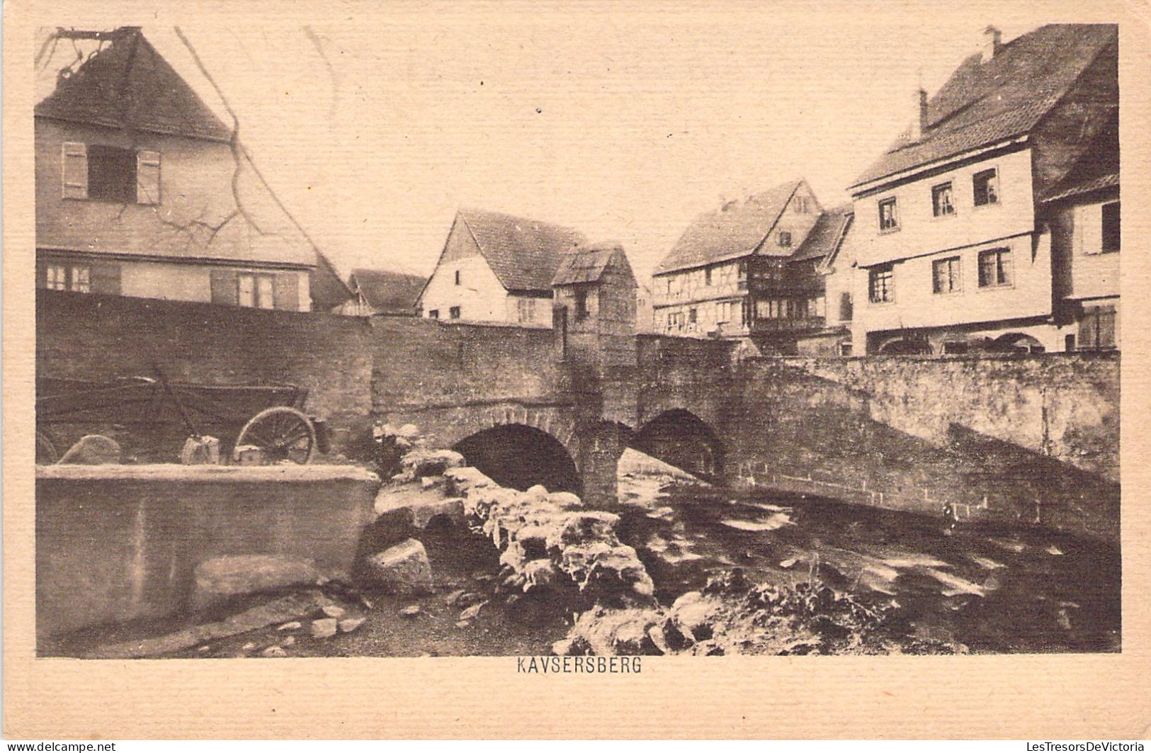 FRANCE - Kaysersberg - Pont Sur La Weiss - Carte Postale Ancienne - - Kaysersberg