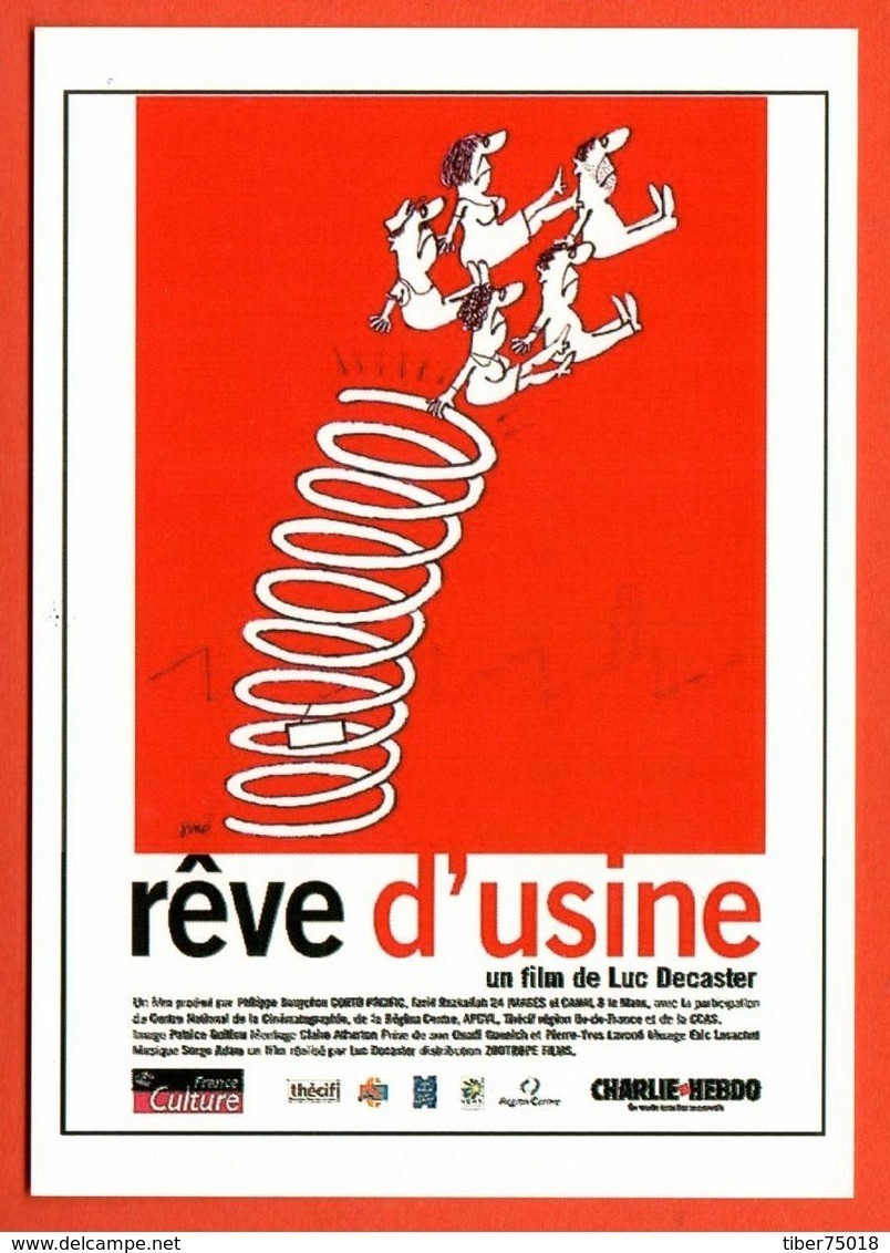 Carte Postale : Rêve D'usine (cinéma - Affiche - Film) Illustration : Siné - Sine