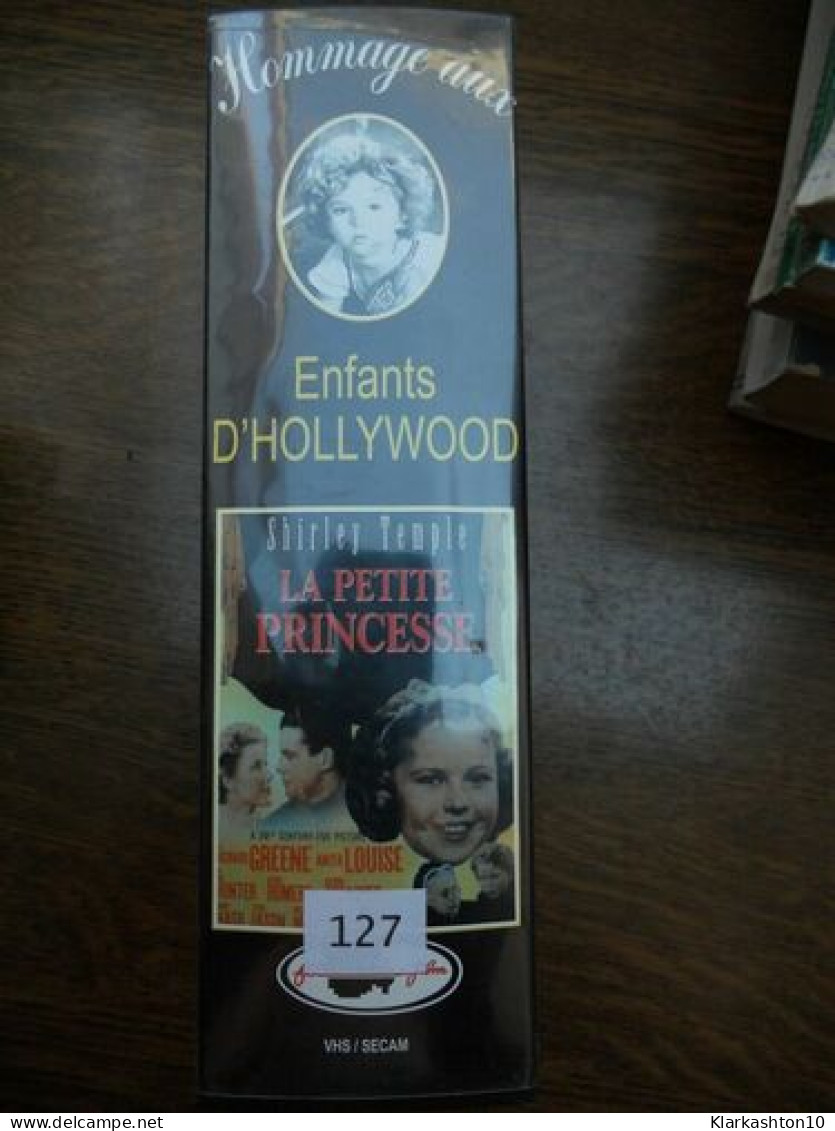 Shirley Temple La Petite Princesse Les Enfants D'Hollywood Coffret 2 VHS - Autres & Non Classés