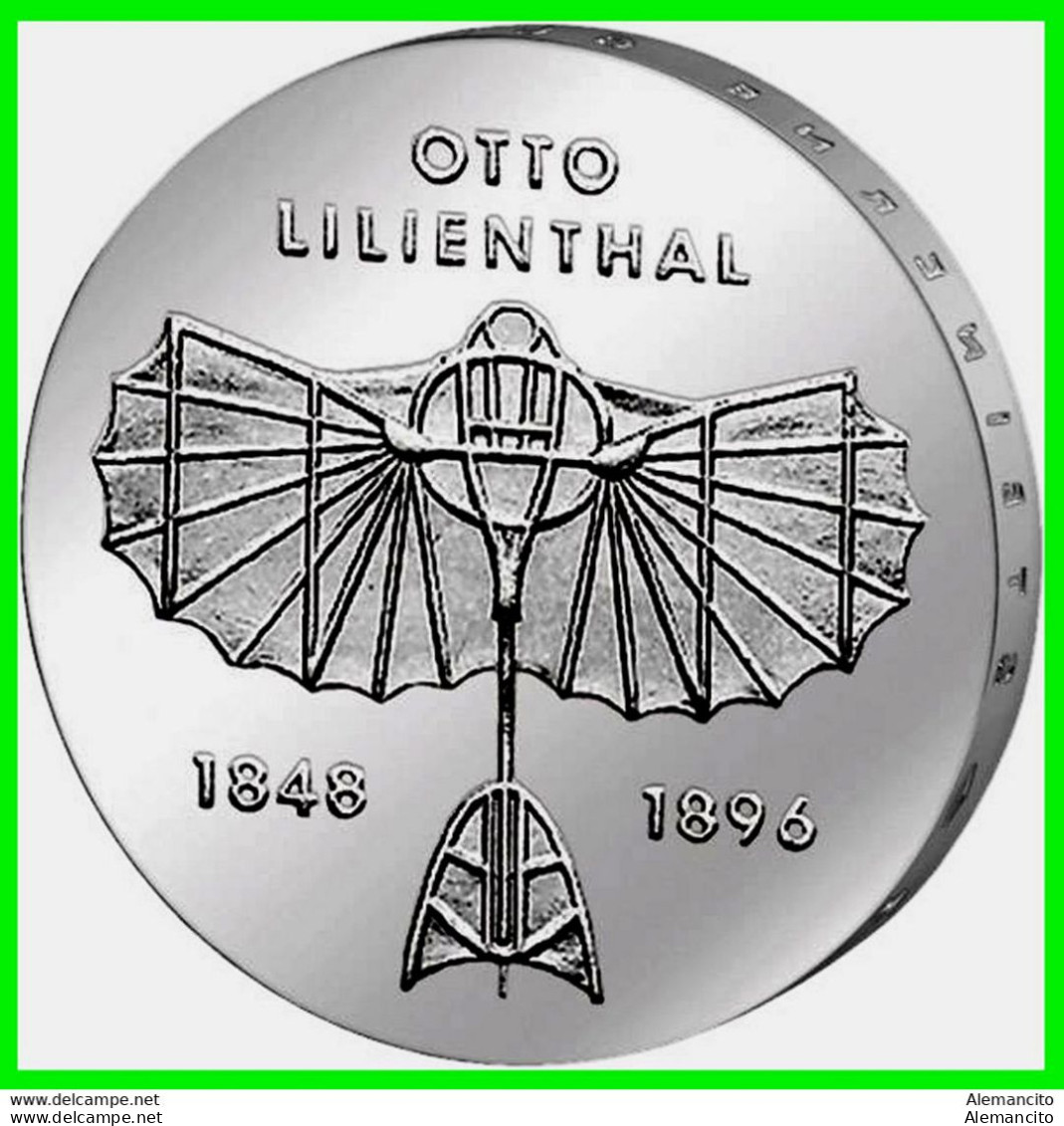 ( GERMANY ) REPUBLICA DEMOCRATICA DE ALEMANIA ( RDA ) MONEDA DE 5-DM AÑO 1973 - 5.00 MARCOS OTTO LILIENTHAL 1973 KM.43 - 5 Mark