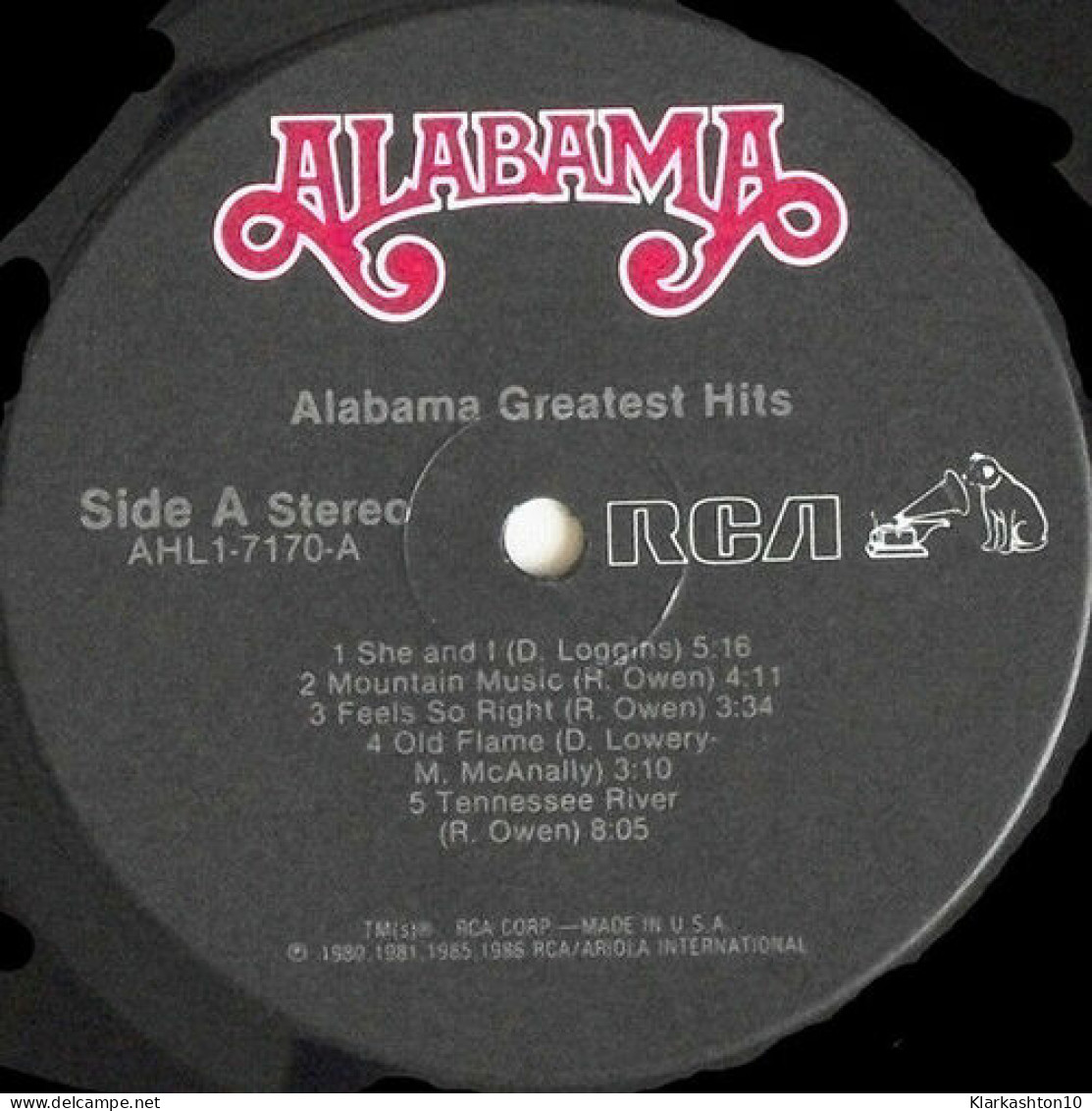 Alabama Greatest Hits - Non Classificati
