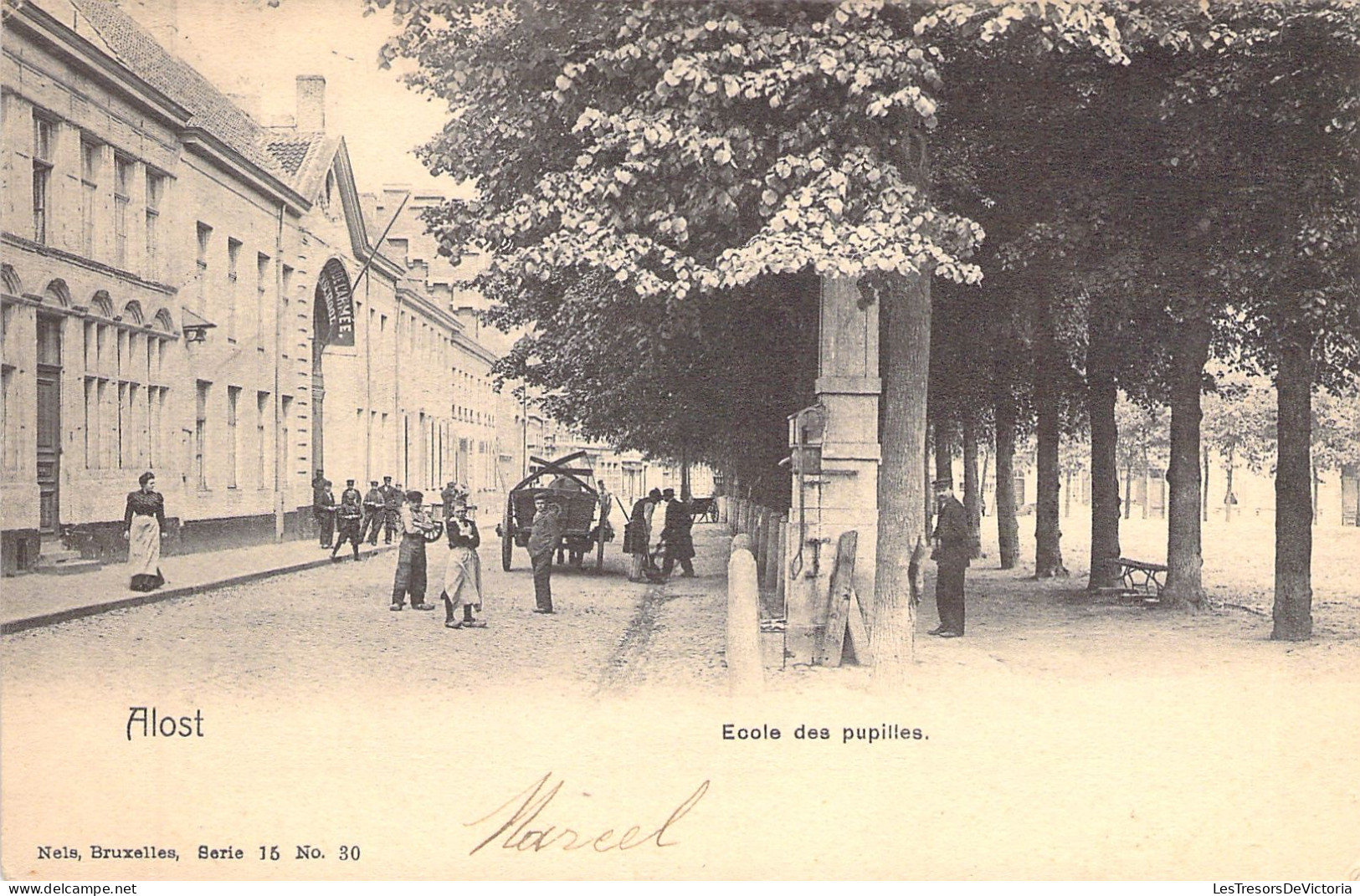 BELGIQUE - Alost - Ecole Des Pupilles - Nels - Carte Postale Ancienne - - Aalst