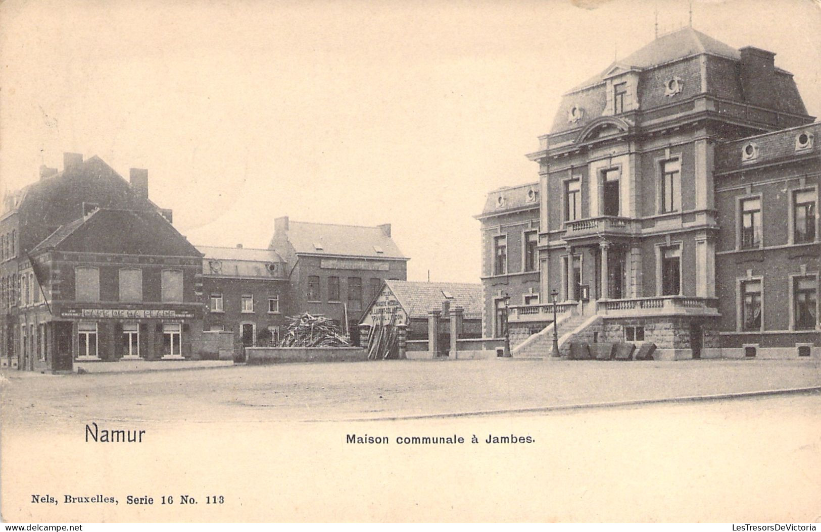 BELGIQUE - Namur - Maison Communale à Jambes - Nels - Carte Postale Ancienne - - Namur