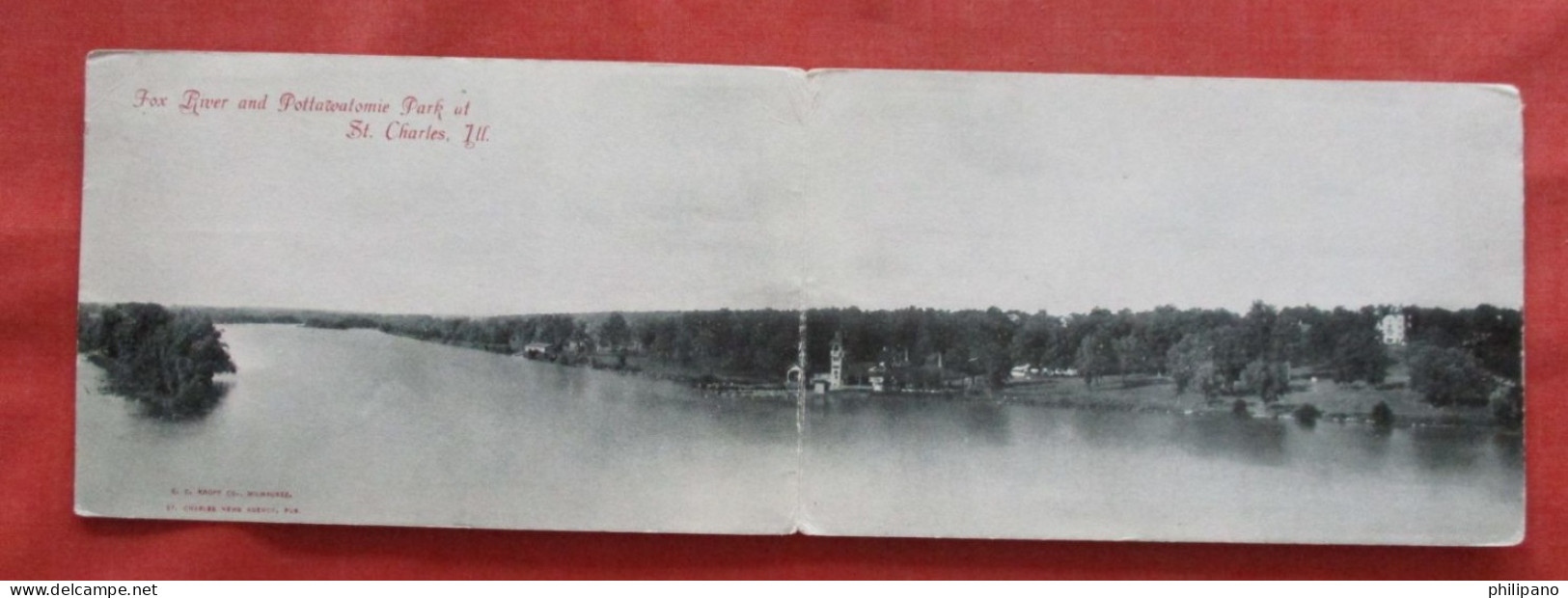 Bi Fold          Fox River & Pottawalomie Park. St Charles.    Illinois     Ref 6229 - Other & Unclassified