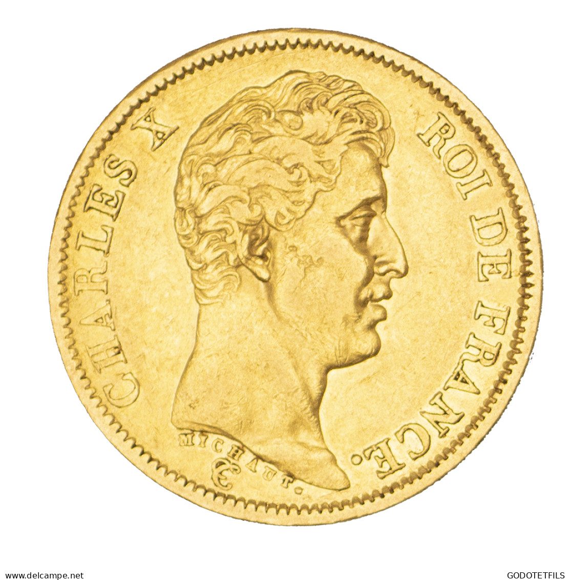 Charles X-40 Francs 1824 Paris - 40 Francs (goud)