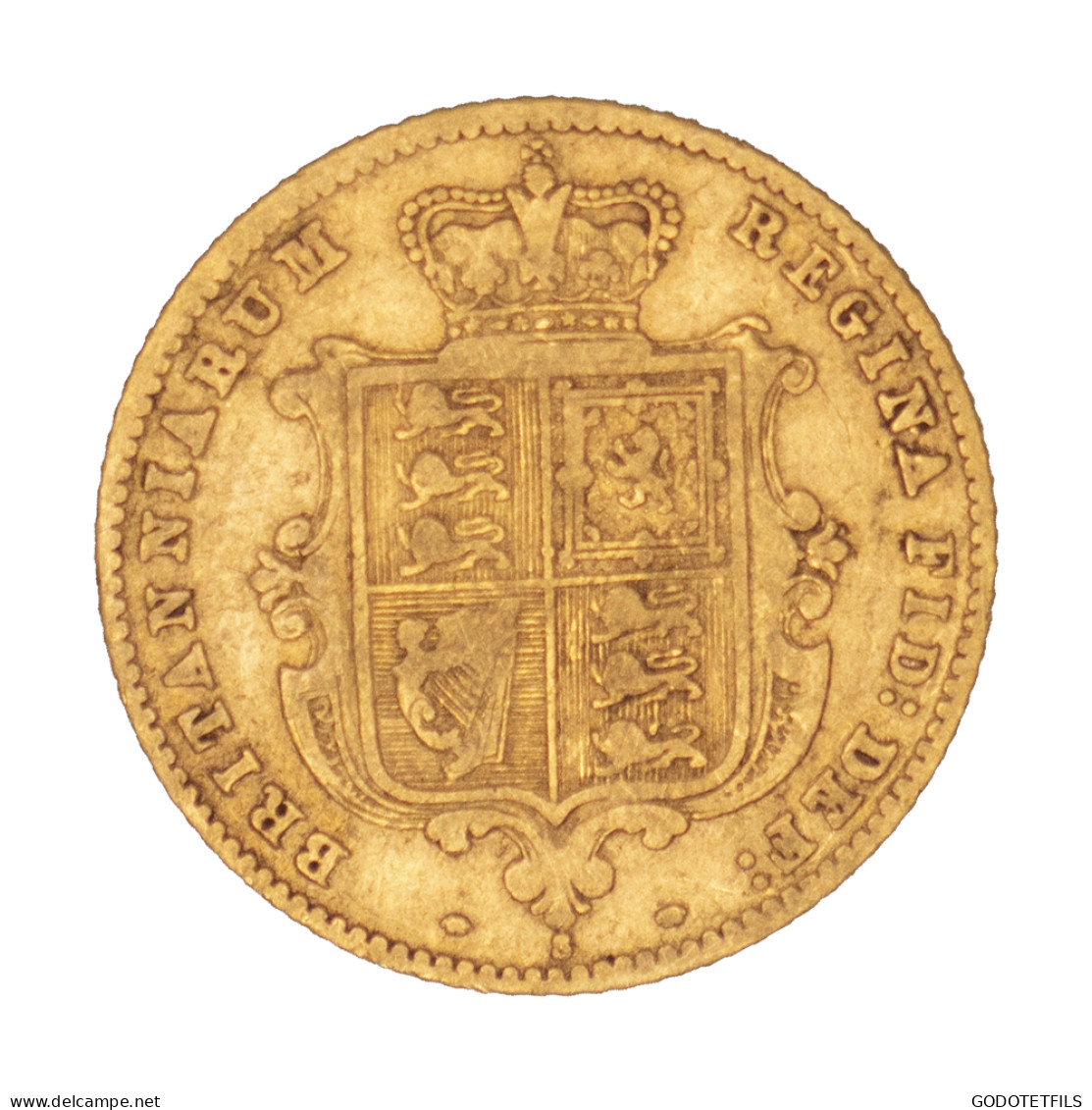 Royaume-Uni-Victoria Demi-Souverain 1871 Londres - 1/2 Sovereign
