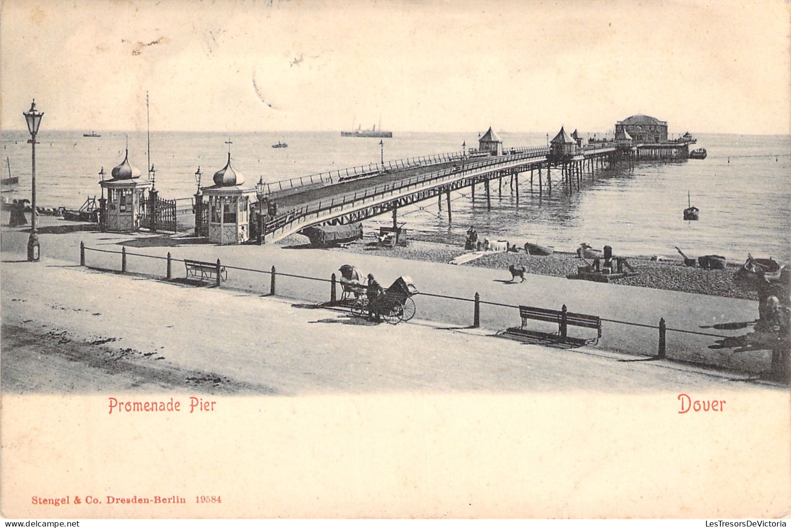 ANGLETERRE - Promenade Pier - Dover - Stengel & Co - Carte Postale Ancienne - - Dover