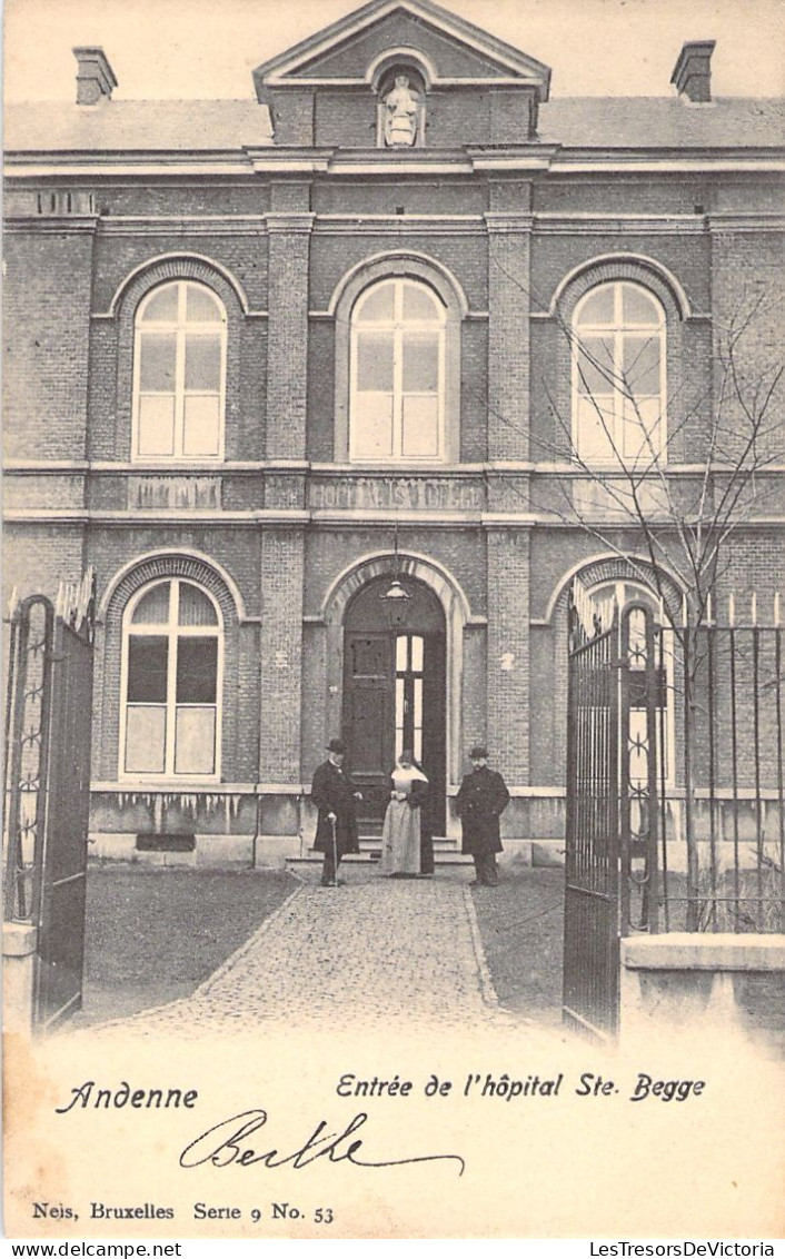 BELGIQUE - Andenne - Entrée De L'hopital Ste Begge - Nels - Carte Postale Ancienne - - Andenne